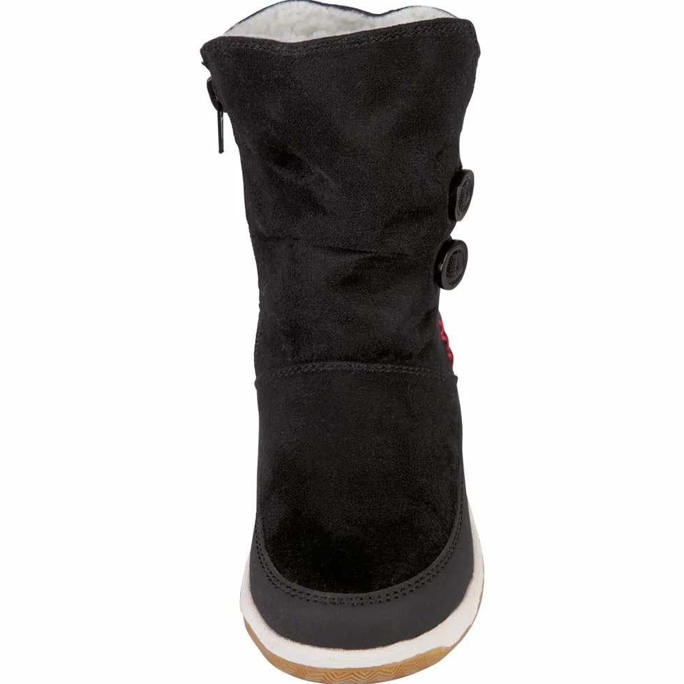 Kappa Chłopięce buty dziecięce unisex kremowe botki dziecięce, Czarny