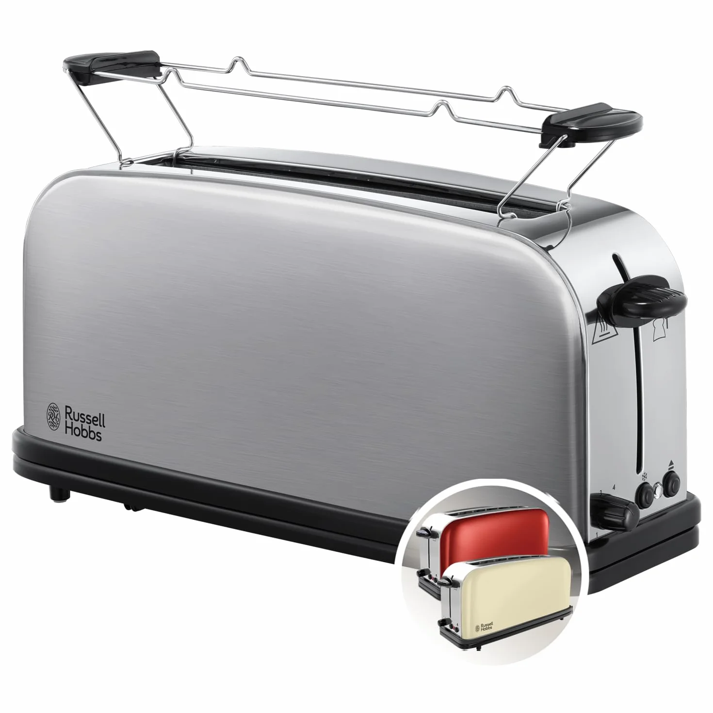 Russell Hobbs toster 2 kromki 1000W stal nierdzewna Adventure 21396-56