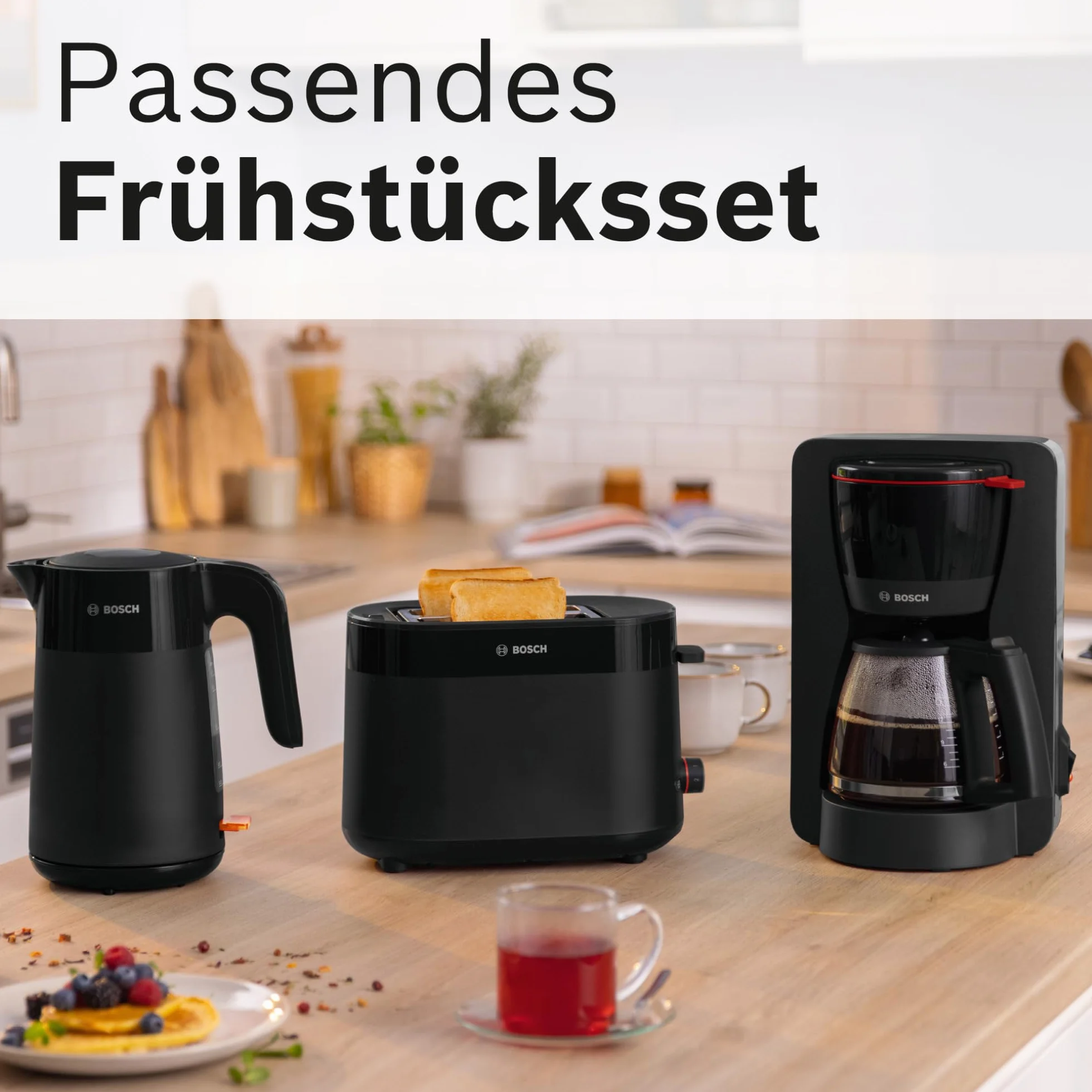 Bosch MyMoment TAT2M123 toster kompaktowy 800 W z funkcją rozmrażania i automatycznym wyłączaniem