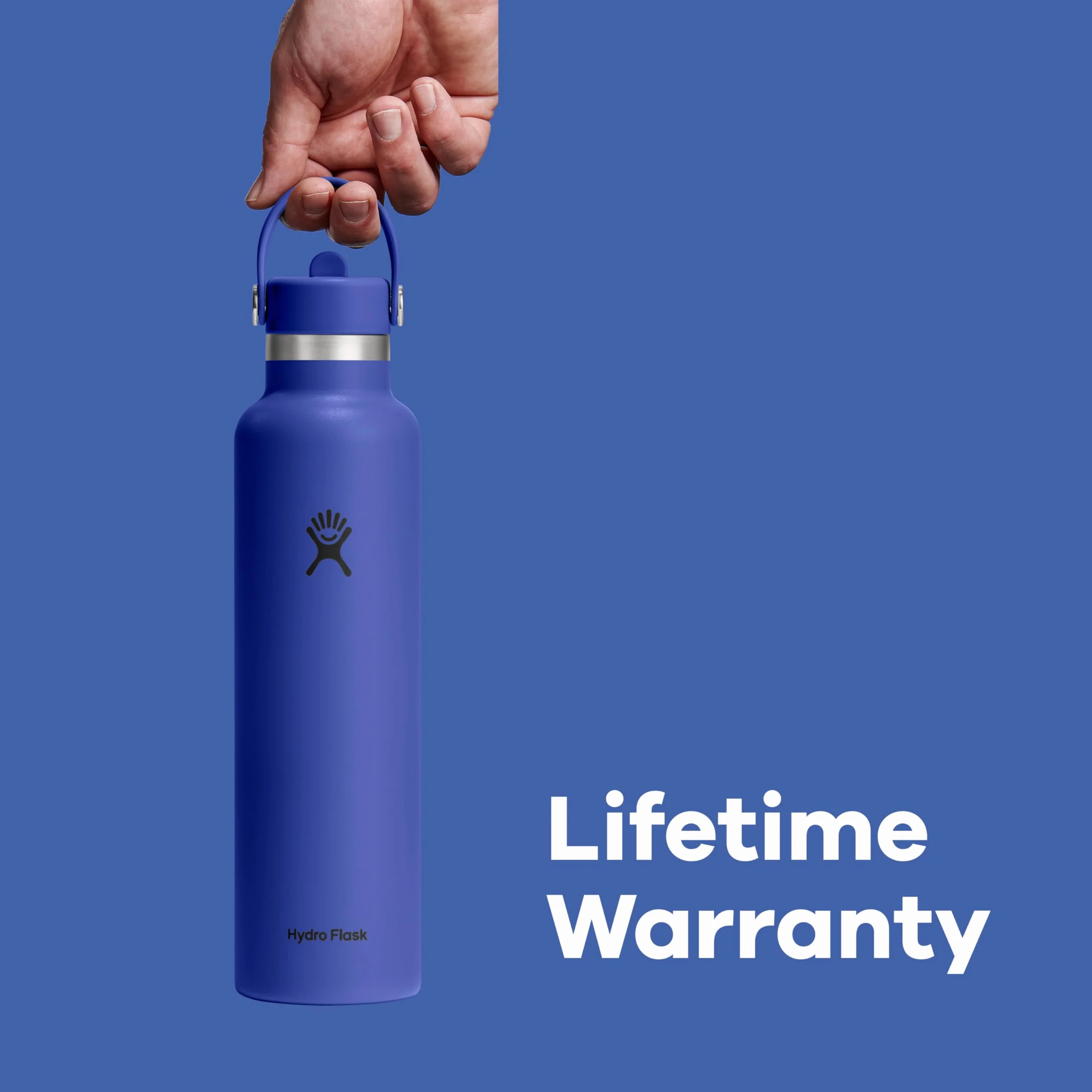 Hydro Flask Standard Mouth Flex Korek do Termosu Czarny Czerwony 7.37 x 5.84 x 7.62 cm