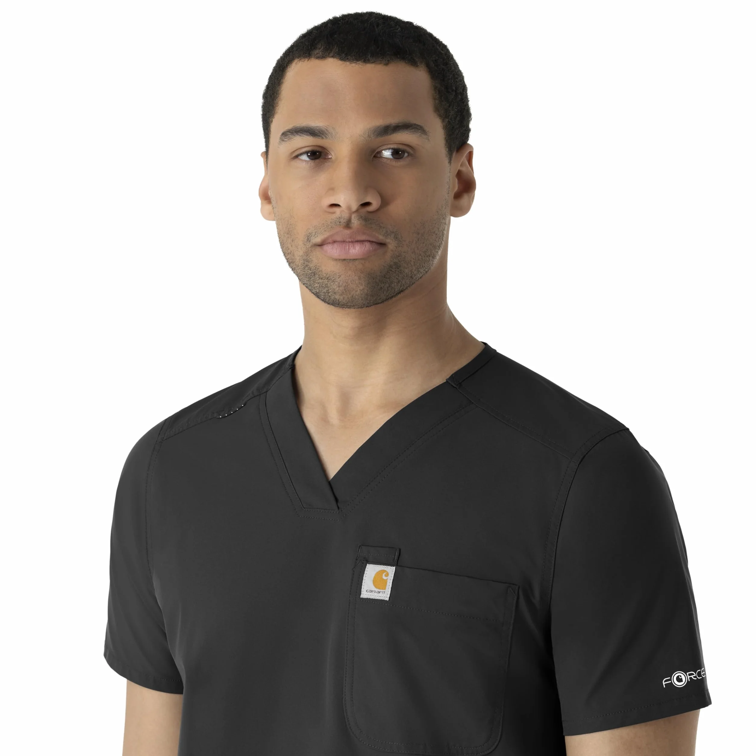 Carhartt Męska koszula medyczna, czarny, XS