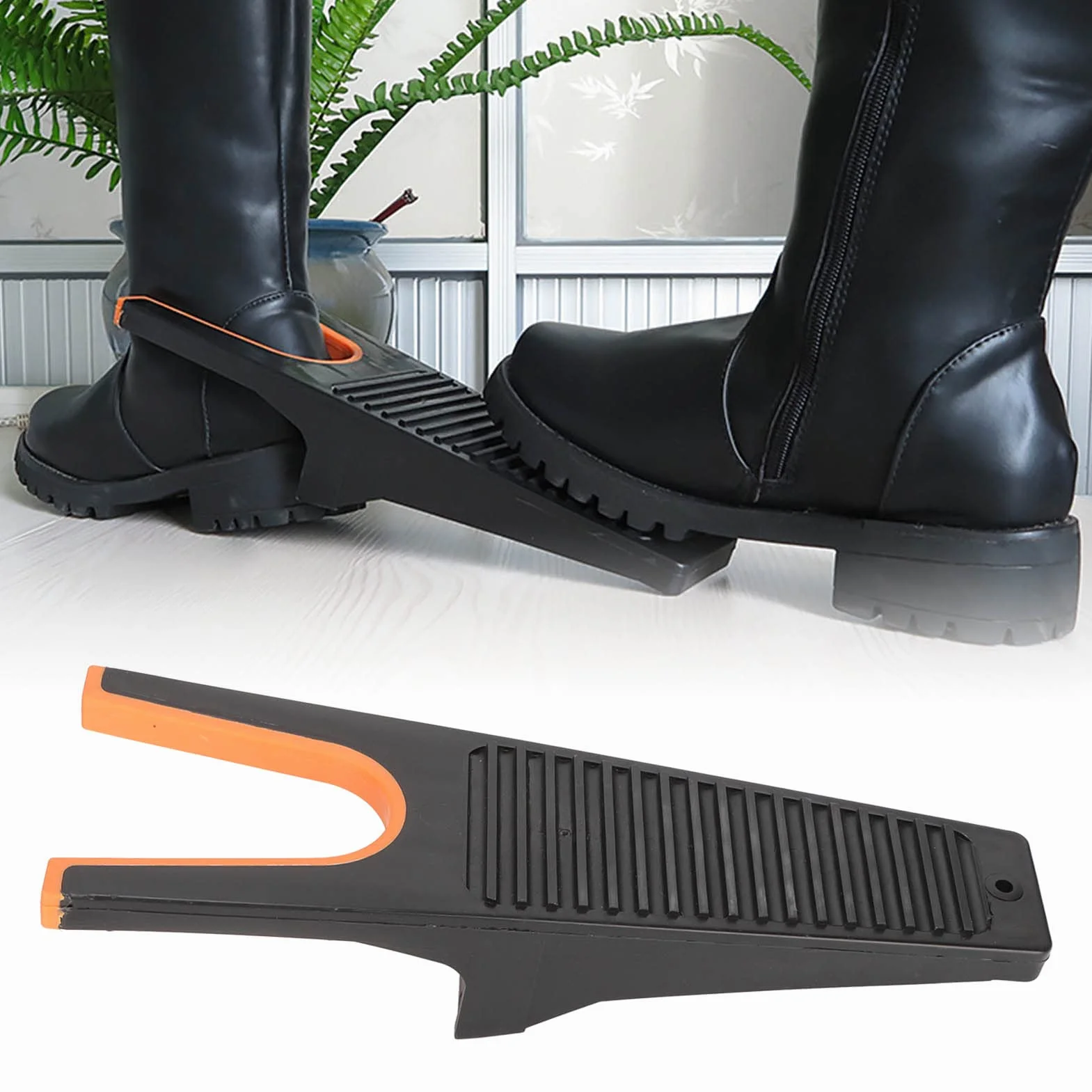 Boot Puller, Boot Remover, Boot Jack Puller, Shoe Horn Wood, Premium Boot Ściągacz, But Remover Gumowy Uchwyt Wodoodporny Wygodne Uniwersalne Ściągacze Buty Kowbojskie Buty Robocze