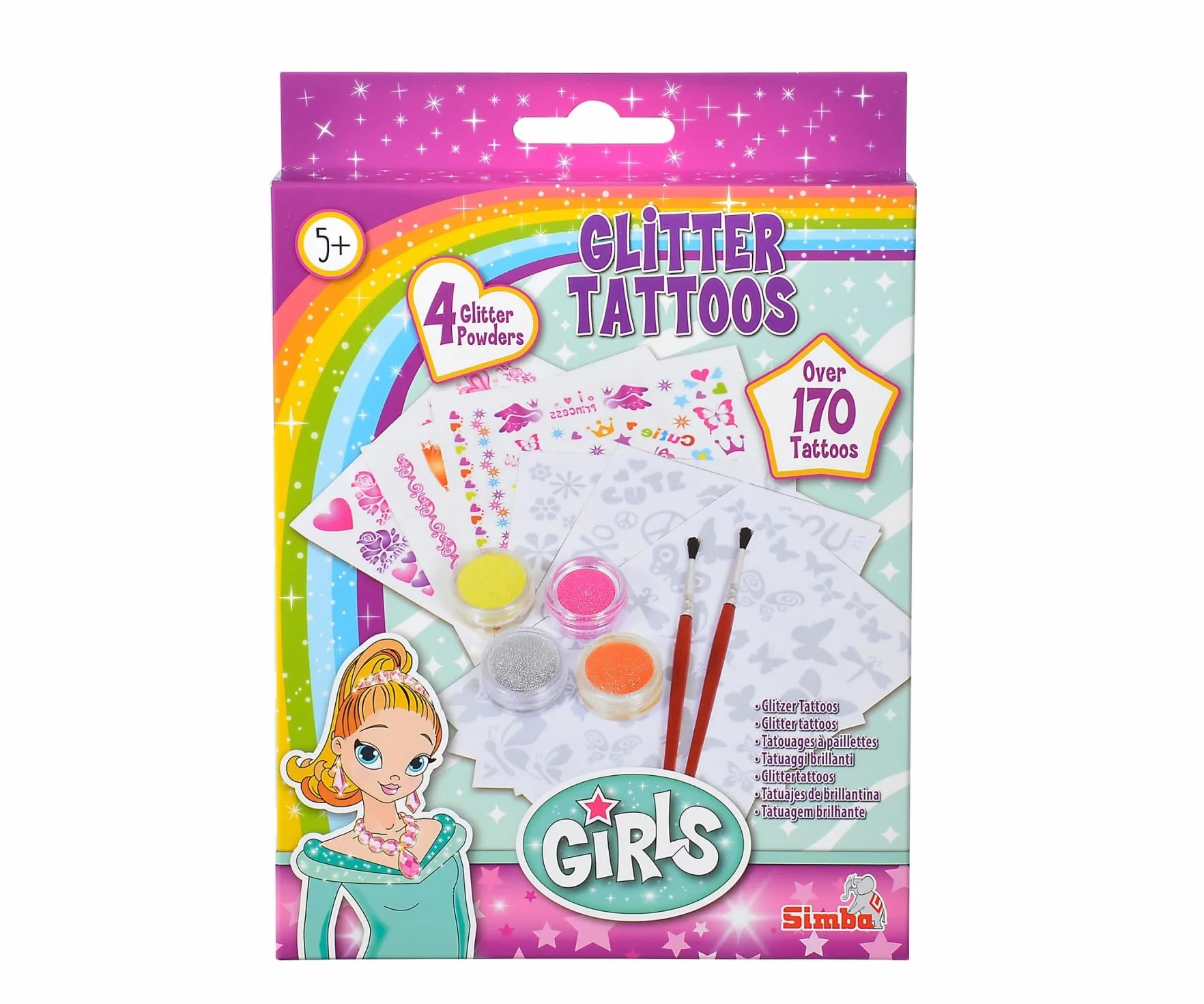 Fashion Glitter Tattoos