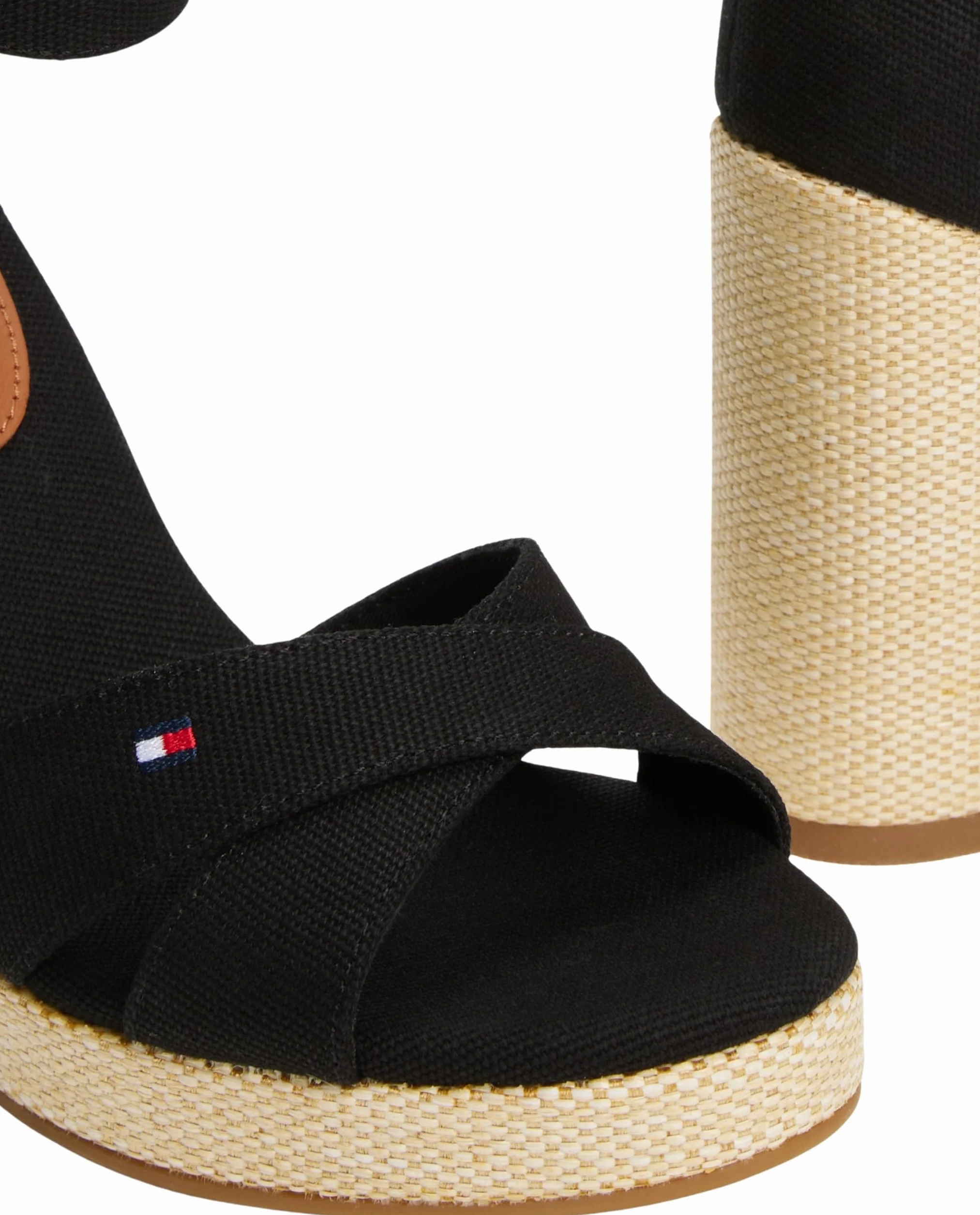 Tommy Hilfiger Kobiety Flag High Wedge Espad CrisscrossEspadryle na koturnie