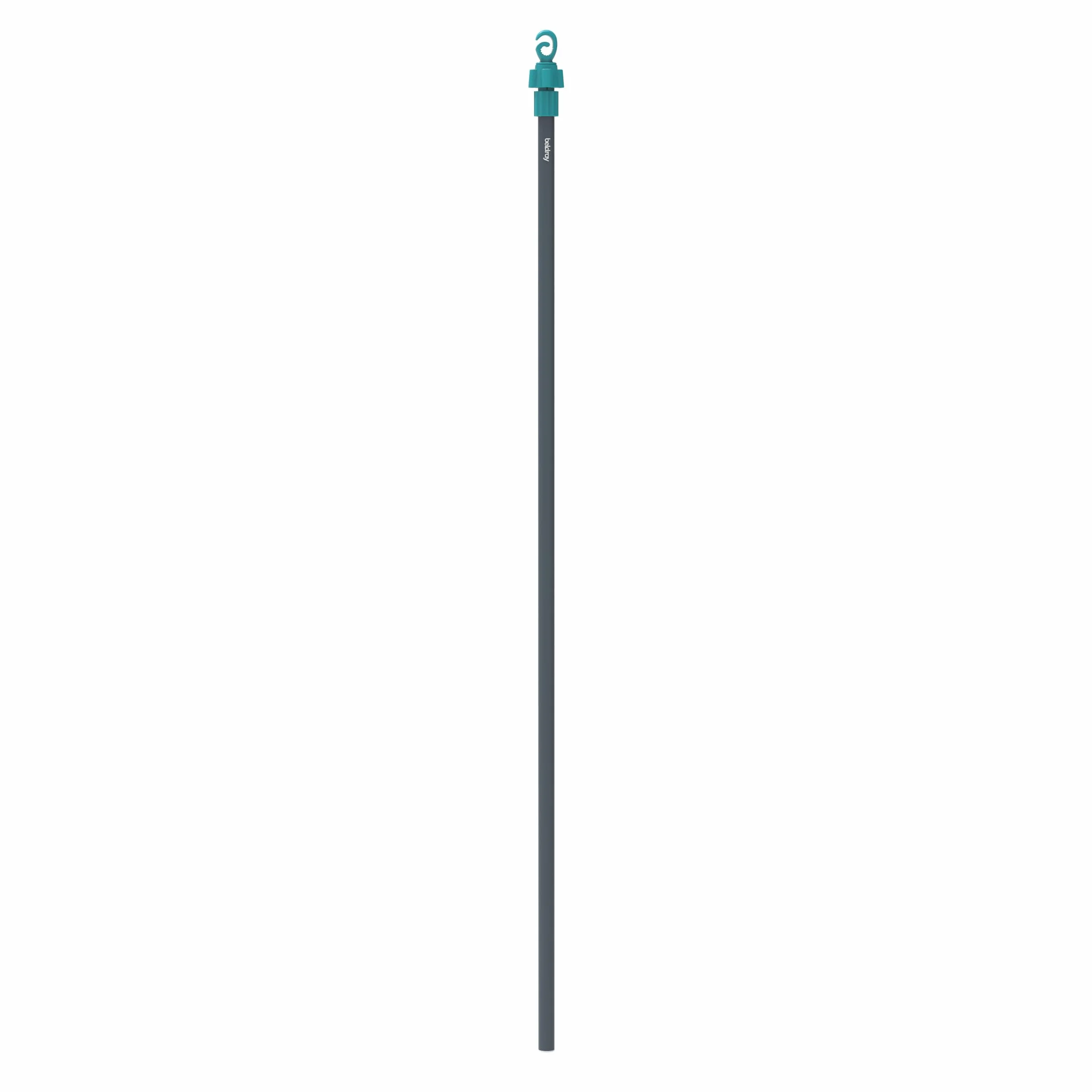Beldray Wysuwana Podpora do Suszarki na Pranie Składany Słupek 1,3-2,5 m Twist & Lock Antypoślizgowy Haczyk 5 kg