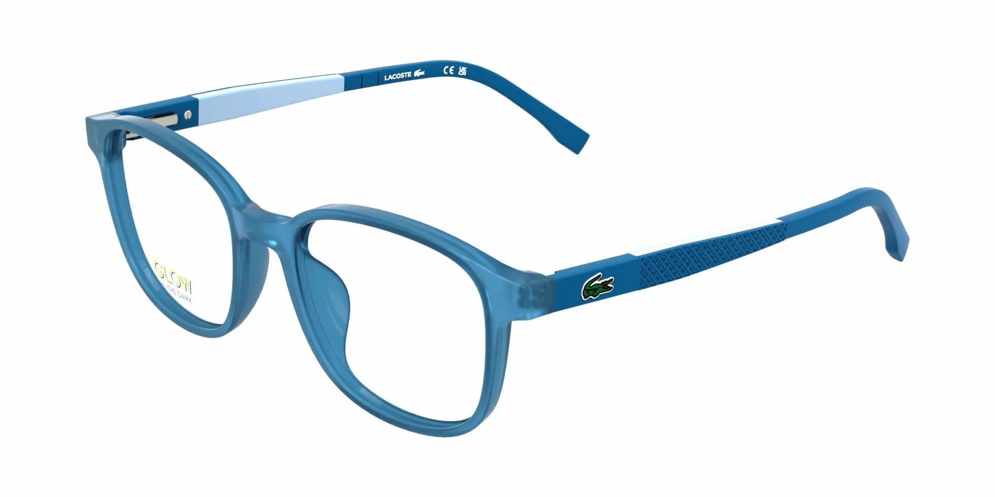 Lacoste L3667 400 PRZEZROCZYSTY NIEBIESKI LUMI 46/16/130 Ramka na okulary dla dzieci