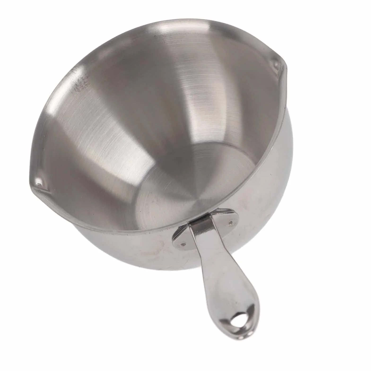 Podgrzewacz do Masła ze Stali Nierdzewnej 300ML, Dzbanek do Kawy, Podgrzewacz do Mleka, Garnek Mini Rondel, kompatybilny z indukcją