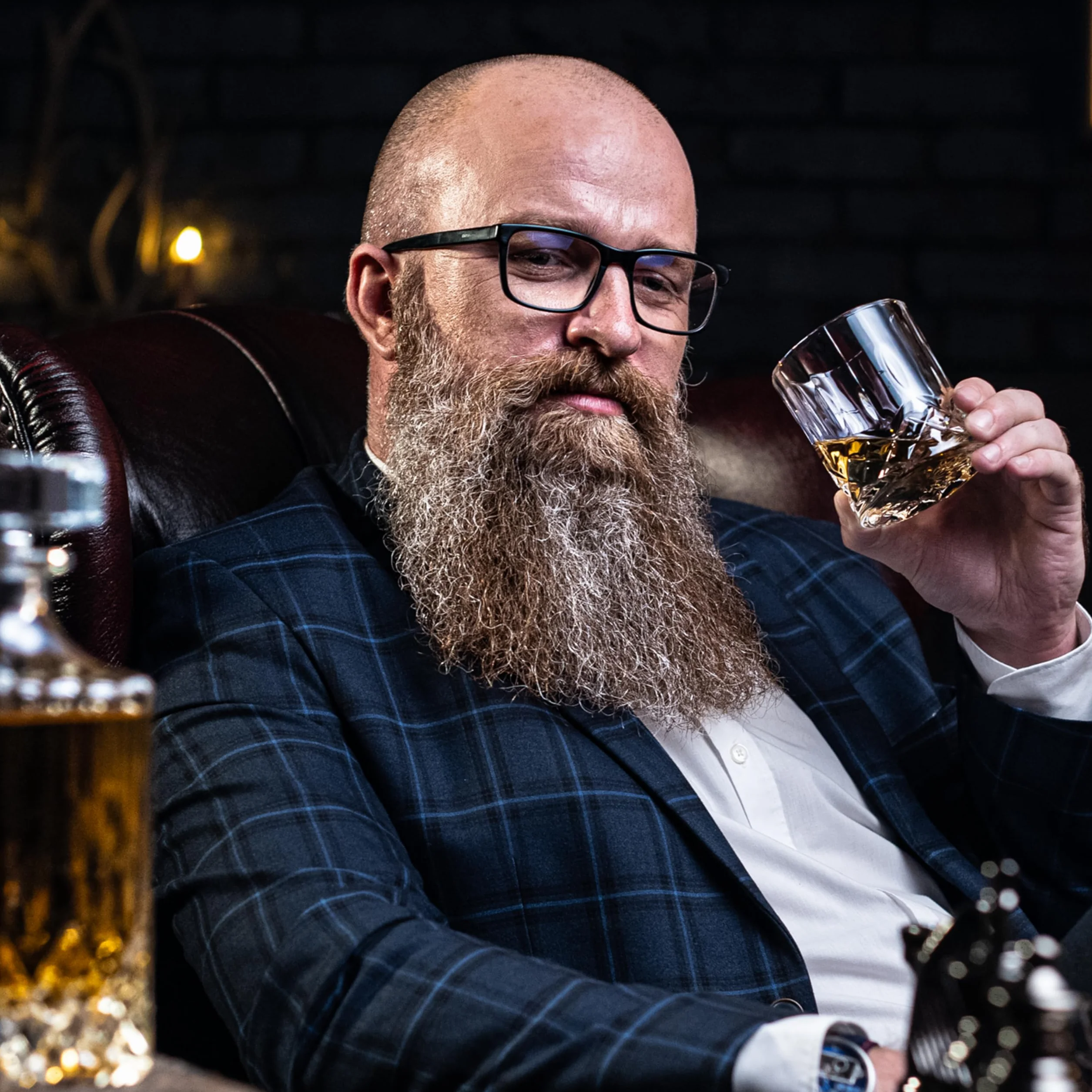 WHISISKEY Zestaw Szklanki do Whisky 310ML 8 Kamieni Akcesoria