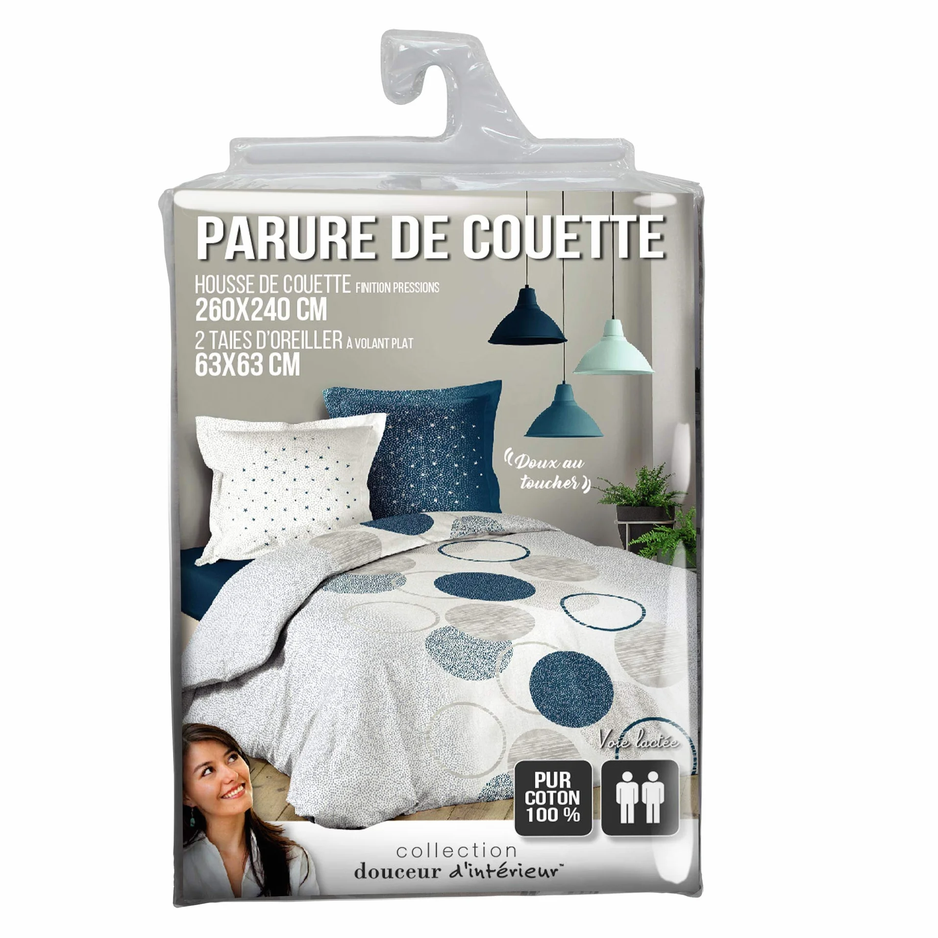 Douceur d'Intérieur pościel 260 x 240 cm wielokolorowa