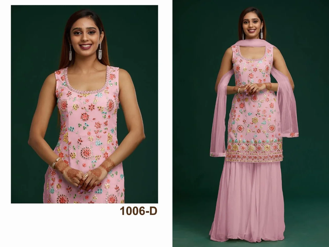 Tradycyjne ubrania nowe stroje gotowe do noszenia haft praca salwar Kameez punjabi patiyala garnitury, Wybór 1, 36