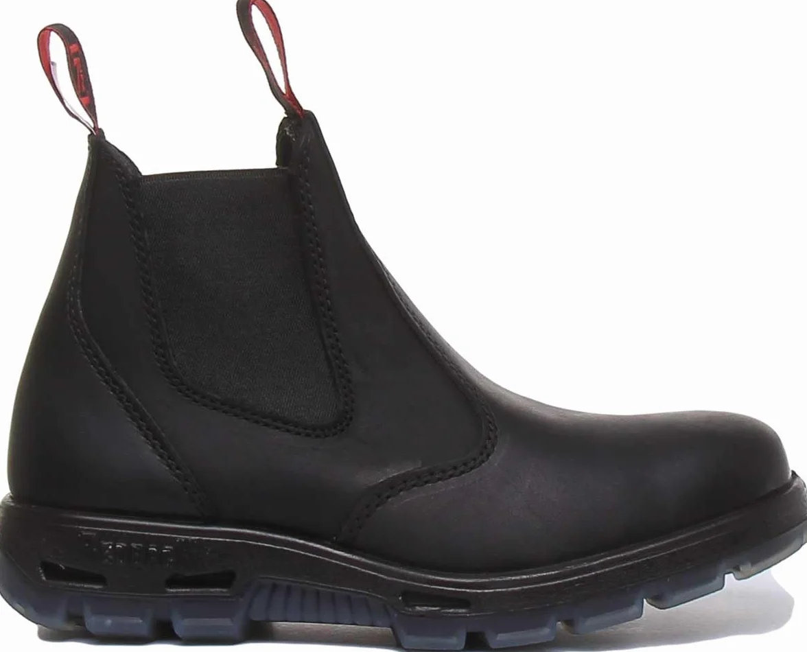 Redback UBBK Unisex Off-Road Chelsea Boots z Australii - czarne