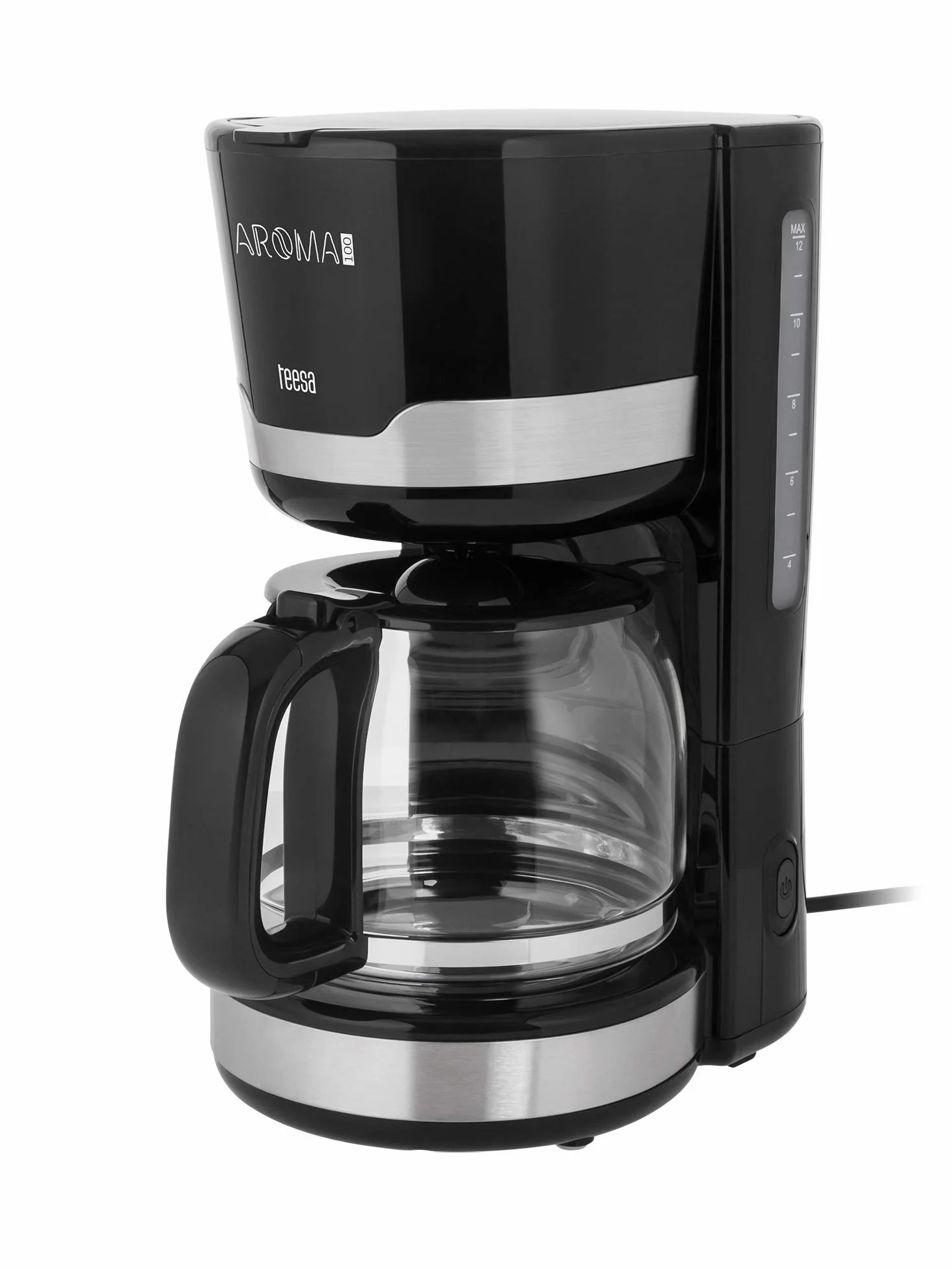 Teesa Ekspres do Kawy Przelewowy AROMA100 1,5L 1000W TSA4006
