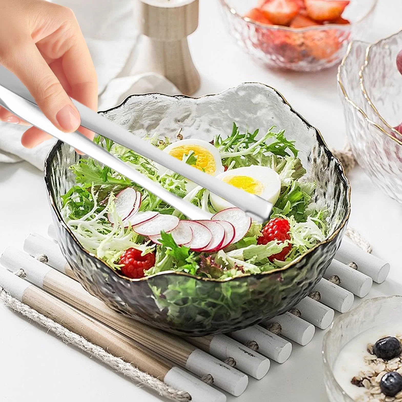 Stainless Steel Egg Chalaza Remover Membrane Removal Tool
