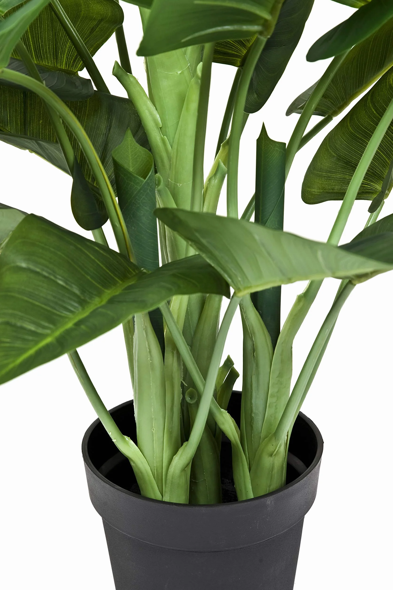 GreenBrokers Sztuczne drzewo liliowe kalia 130 cm w doniczce, zielone, 130 cm