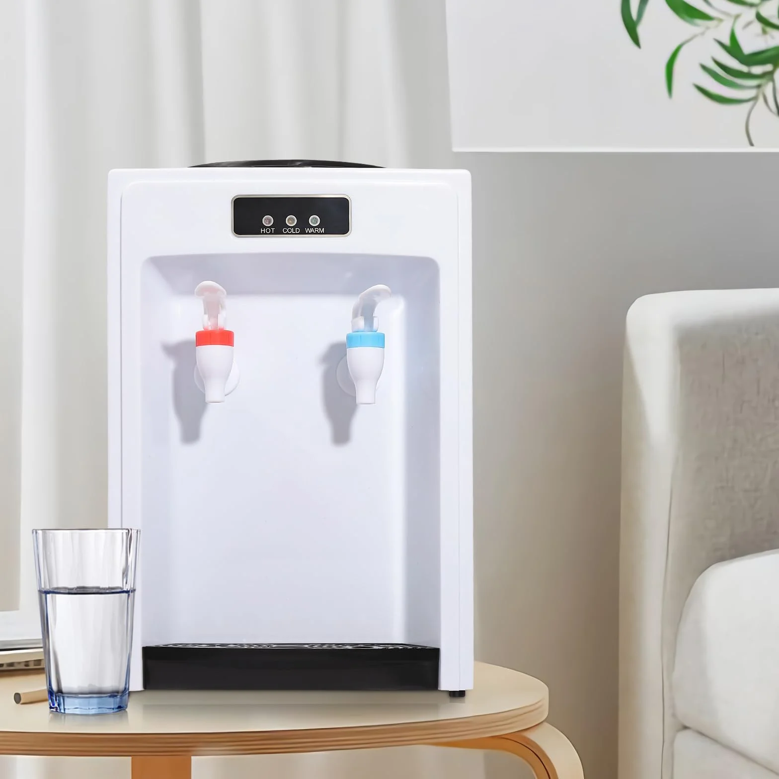 MINRS Dozownik ciepłej wody, elektryczny dystrybutor ciepłej wody, dystrybutor temperatury grzewczej do wiadra i wiadra filtrującego o pojemności 4,5-18,9 l, czarny i biały
