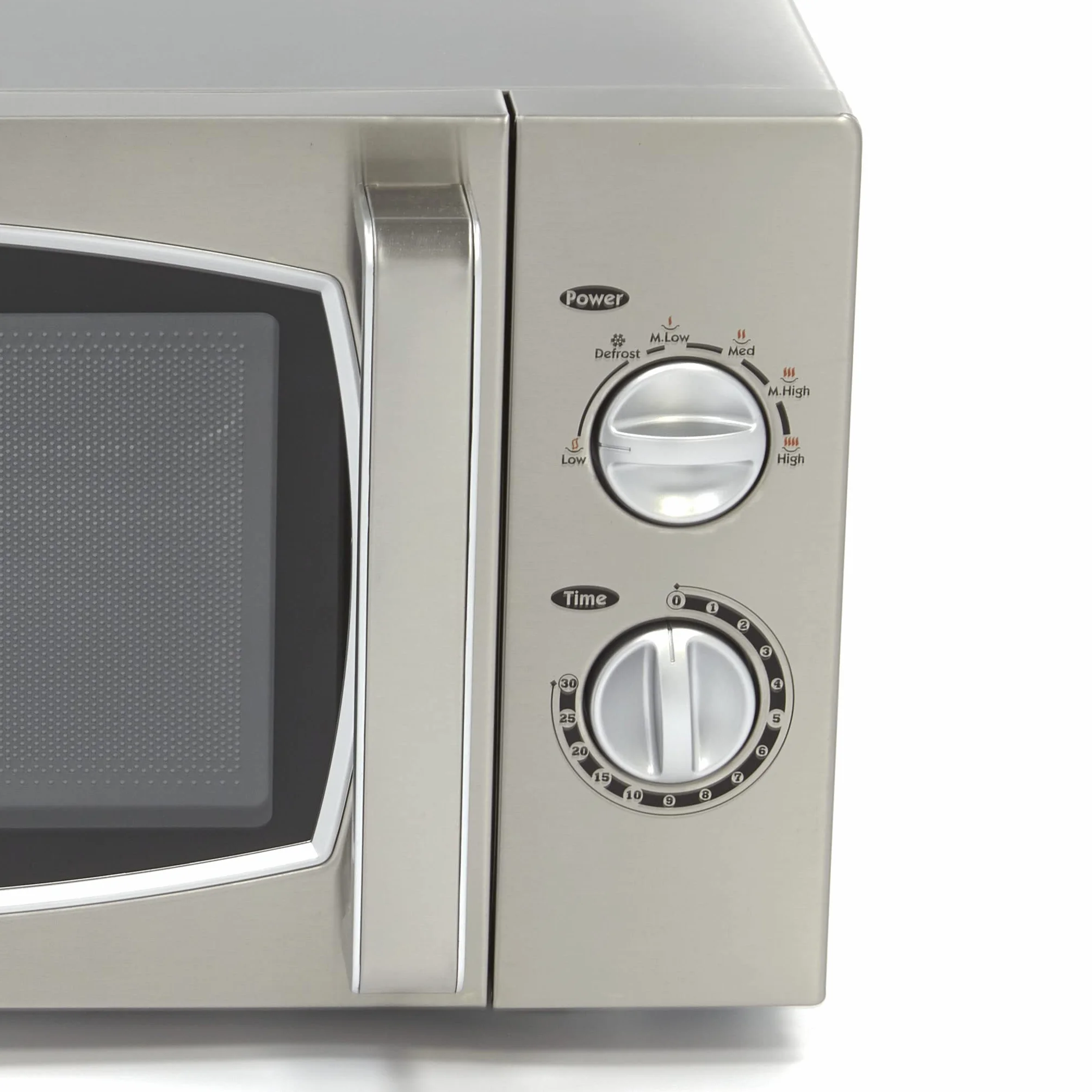Kuchenka mikrofalowa 25 l 900 W stal nierdzewna wolnostojąca