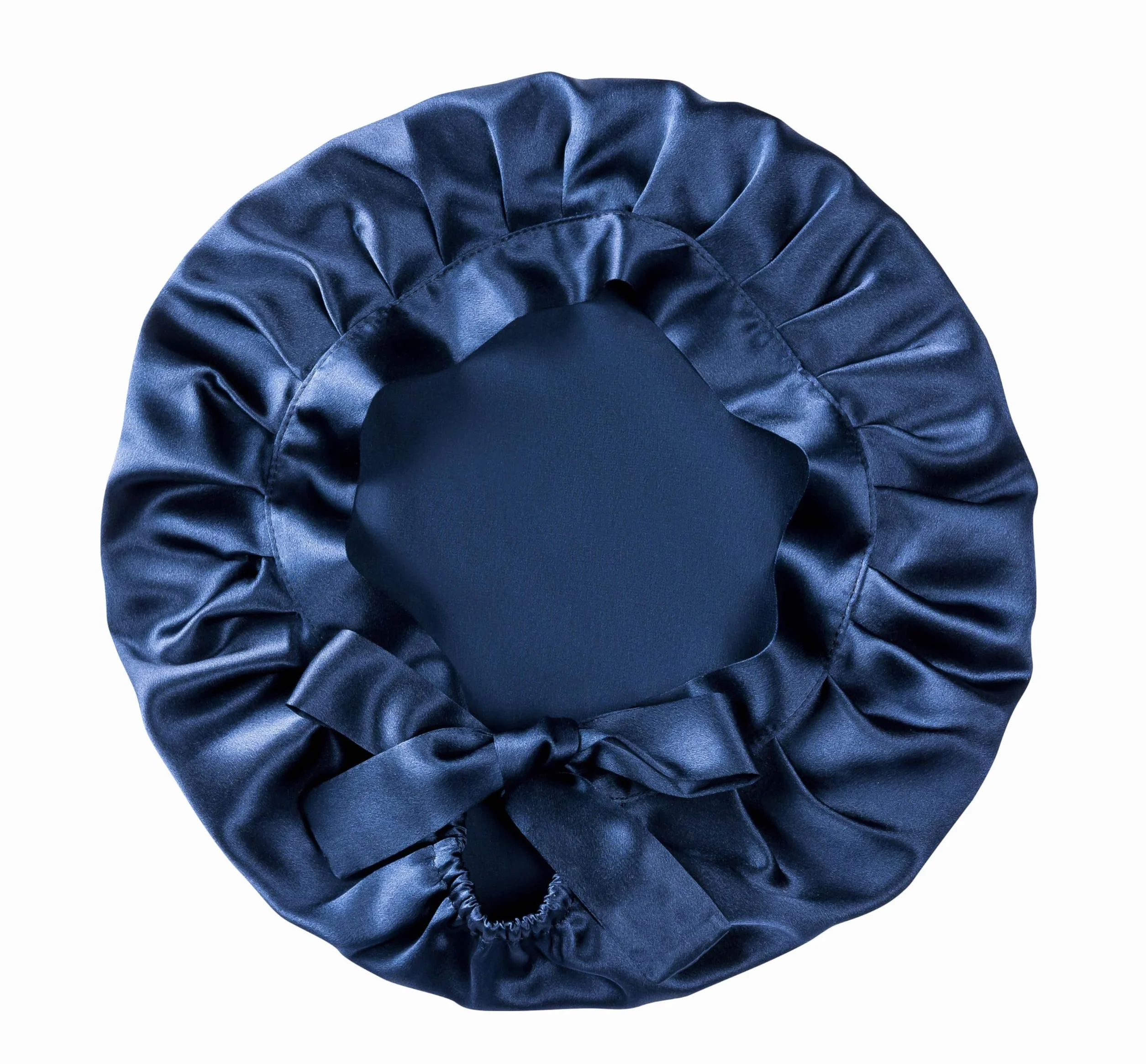 19 momme 100% jedwabny czepek do spania Silk Bonnet czapka do spania dla kobiet, z regulowanymi paskami