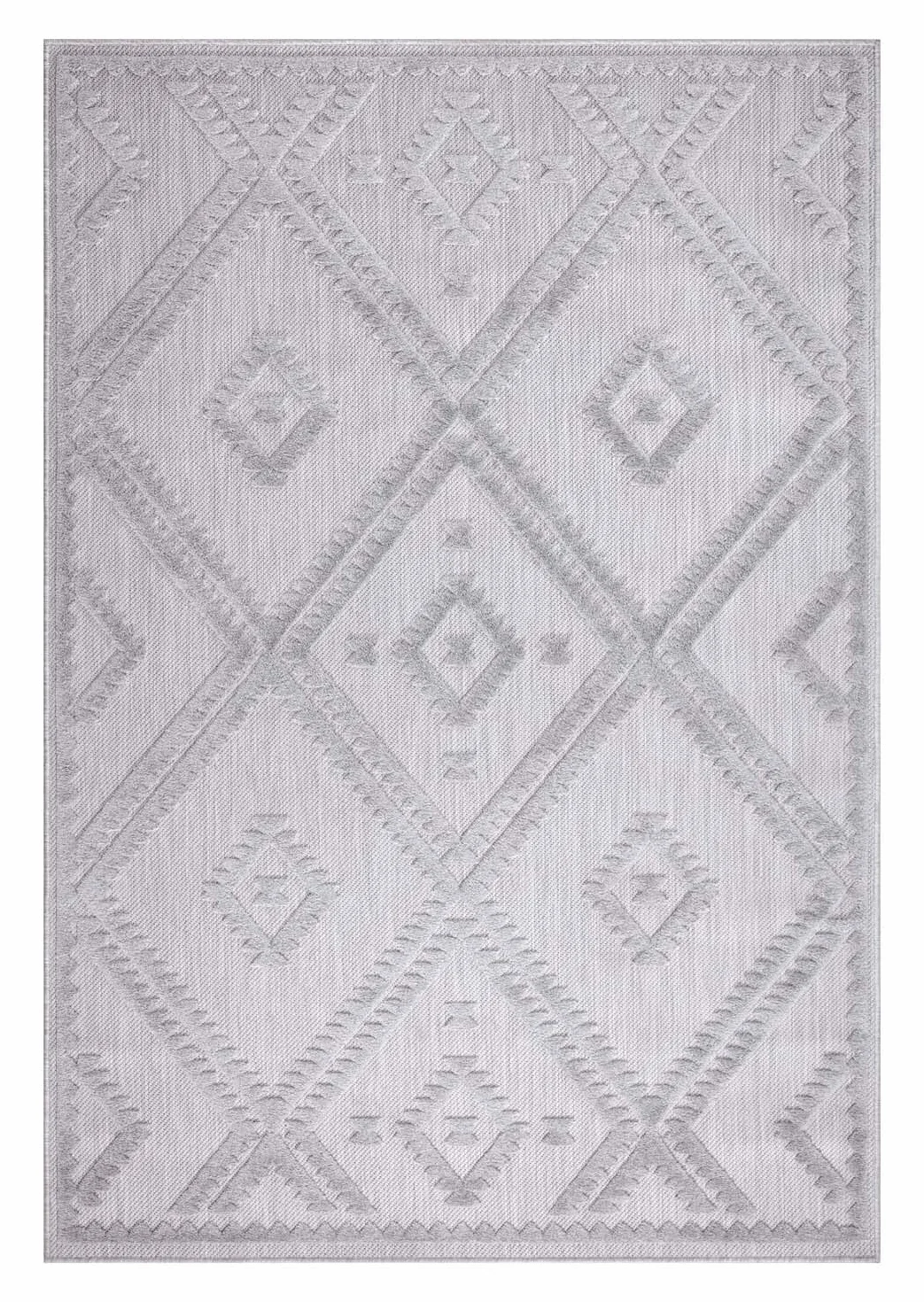 carpet city Dywan do wnętrz i na zewnątrz – 60 x 110 cm – do użytku wewnątrz i na zewnątrz – odporny na warunki atmosferyczne, na balkon, taras, do korytarza, kuchni – dywan do salonu – wysoka