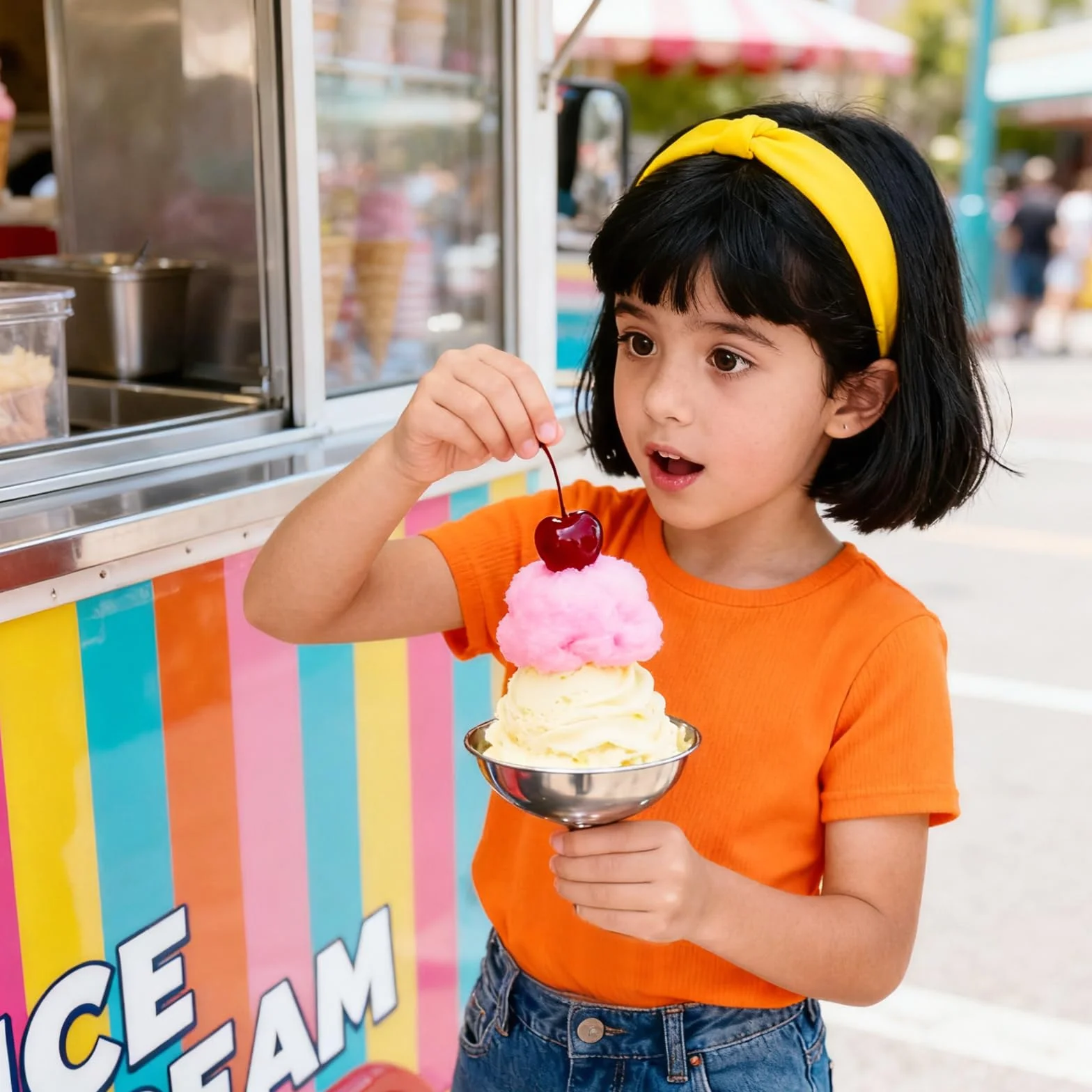 Stal nierdzewna miseczki na lody 200 ml 2 sztuki