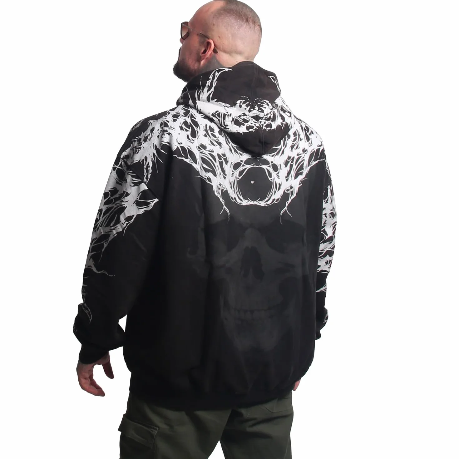 Yakuza Reignz Acid Oversized bluza z kapturem