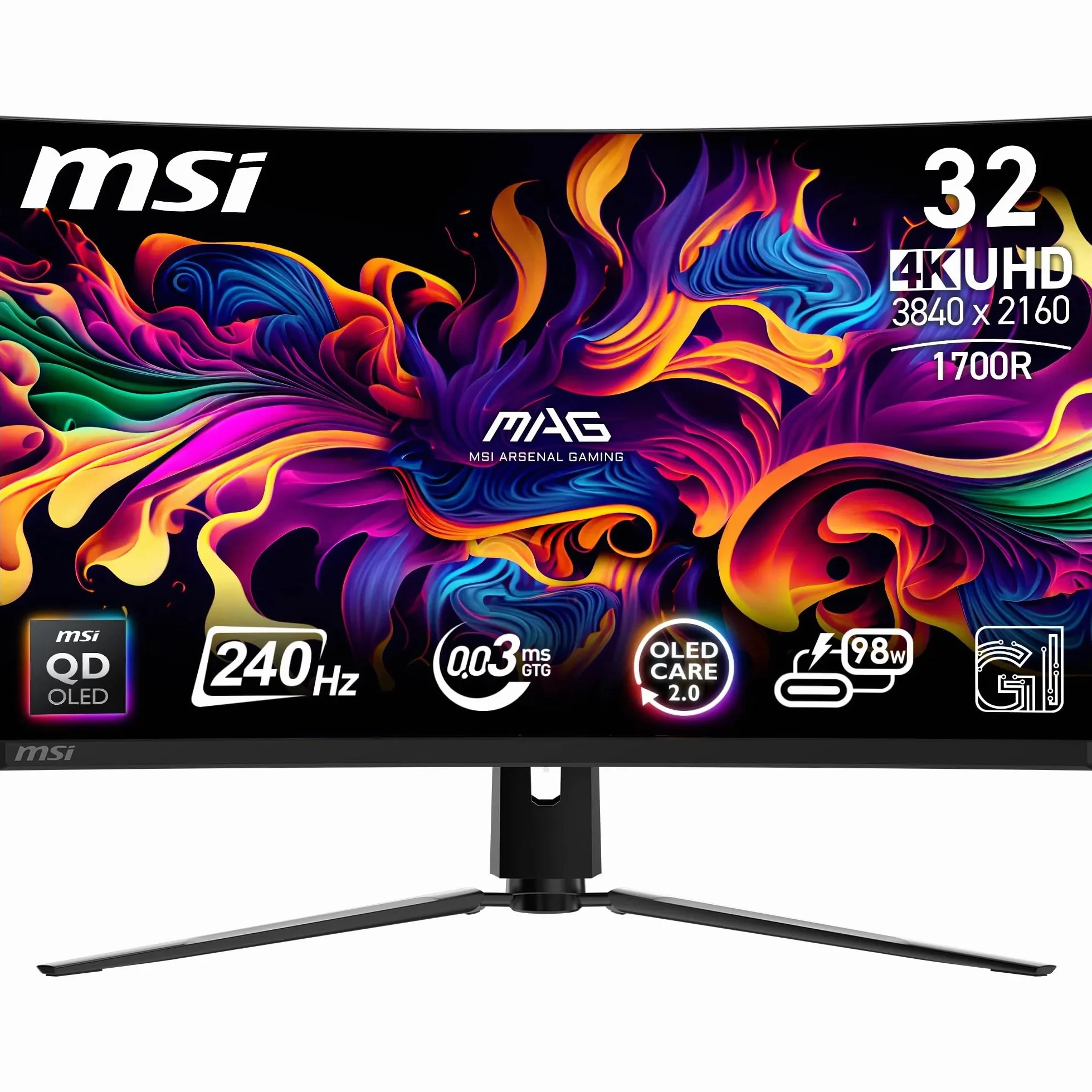 MPG 321CURX QD-OLED Monitor