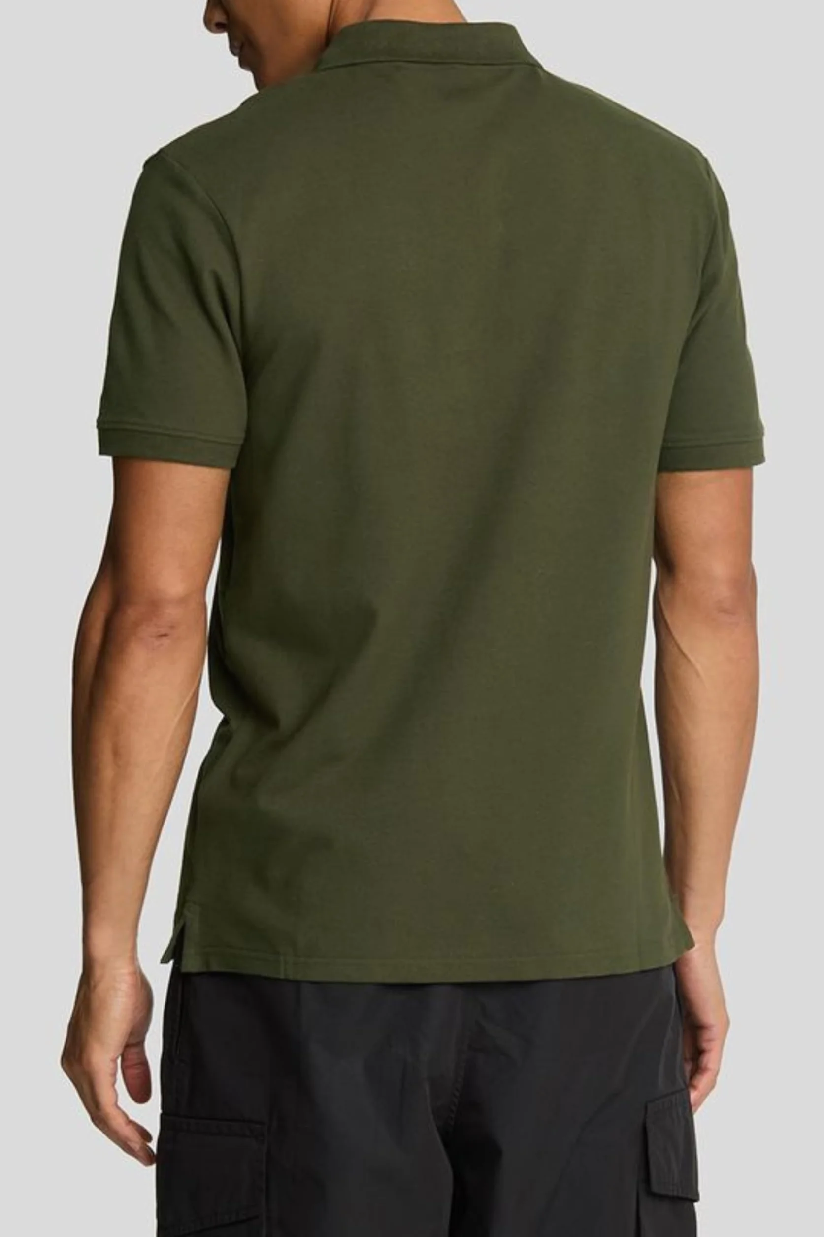 Lyle & Scott Męski Gładka Koszulka Polo Z Bawełny Organicznej, Navy