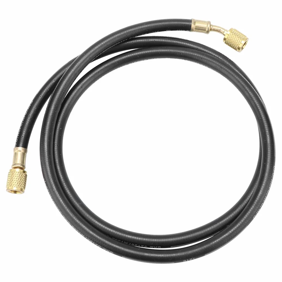 Wąż do dodawania czynnika chłodniczego, Wąż do dodawania czynnika R410 800-4000psi, Fluorkowa rura ciśnieniowa do klimatyzatora, 1/4SAE do R22 / R134a / R404, R12 / R407C / R600