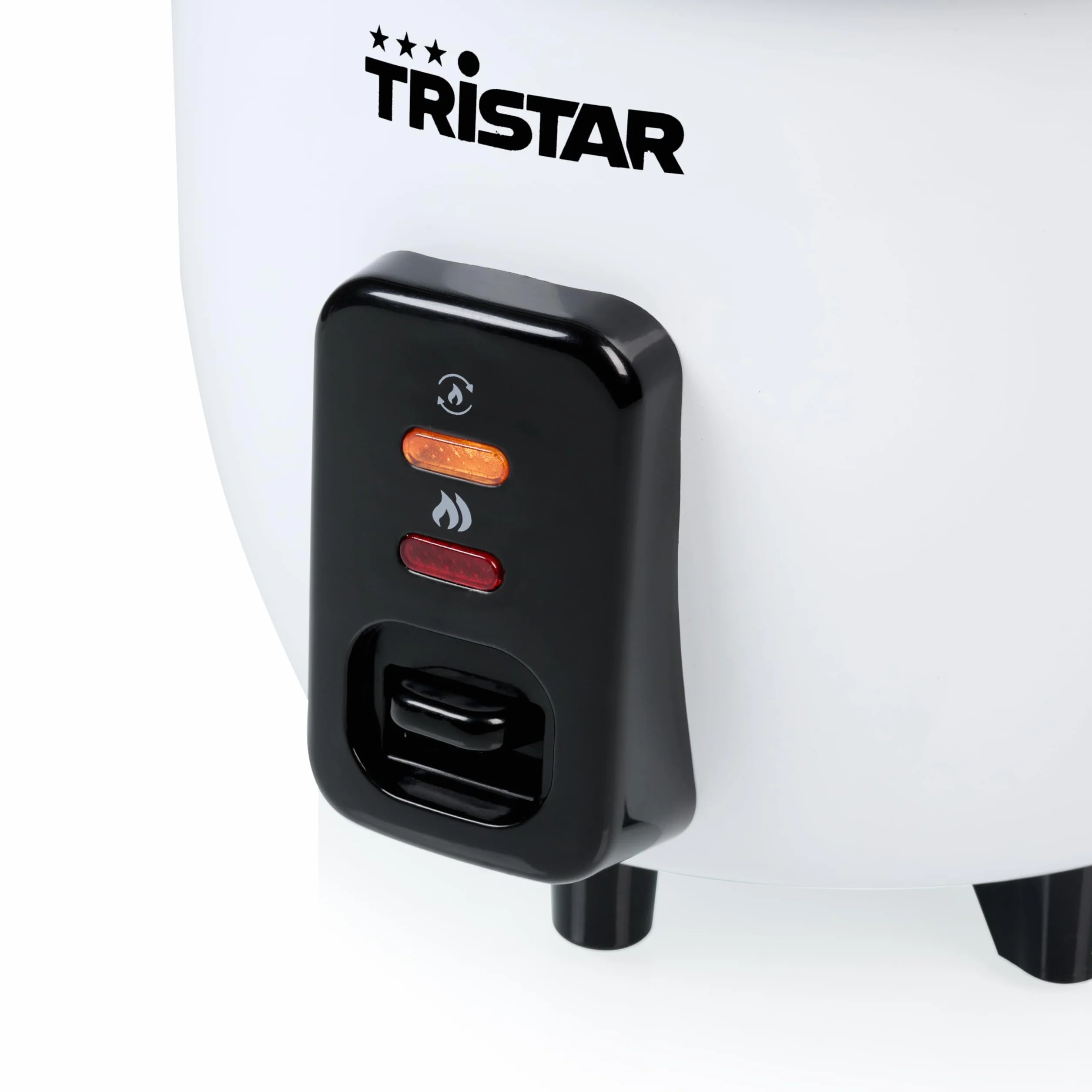 Tristar szybkowar 0,6 l, nieprzywierający garnek wewnętrzny, funkcja utrzymywania ciepła i automatycznego wyłączania, kompaktowa konstrukcja, w zestawie kubek z miarką i łyżką, 300 W, RK-6142