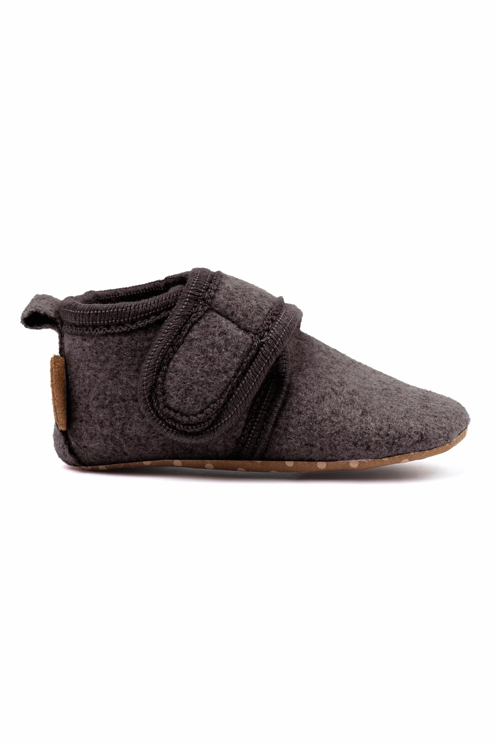 Mikk-line Dziecięce buty do raczkowania, miękkie buty do nauki chodzenia z antypoślizgową podeszwą z imitacji zamszu, ciepłe kapcie z filcu dla chłopców i dziewczynek, idealne dla dzieci w wieku 0-48