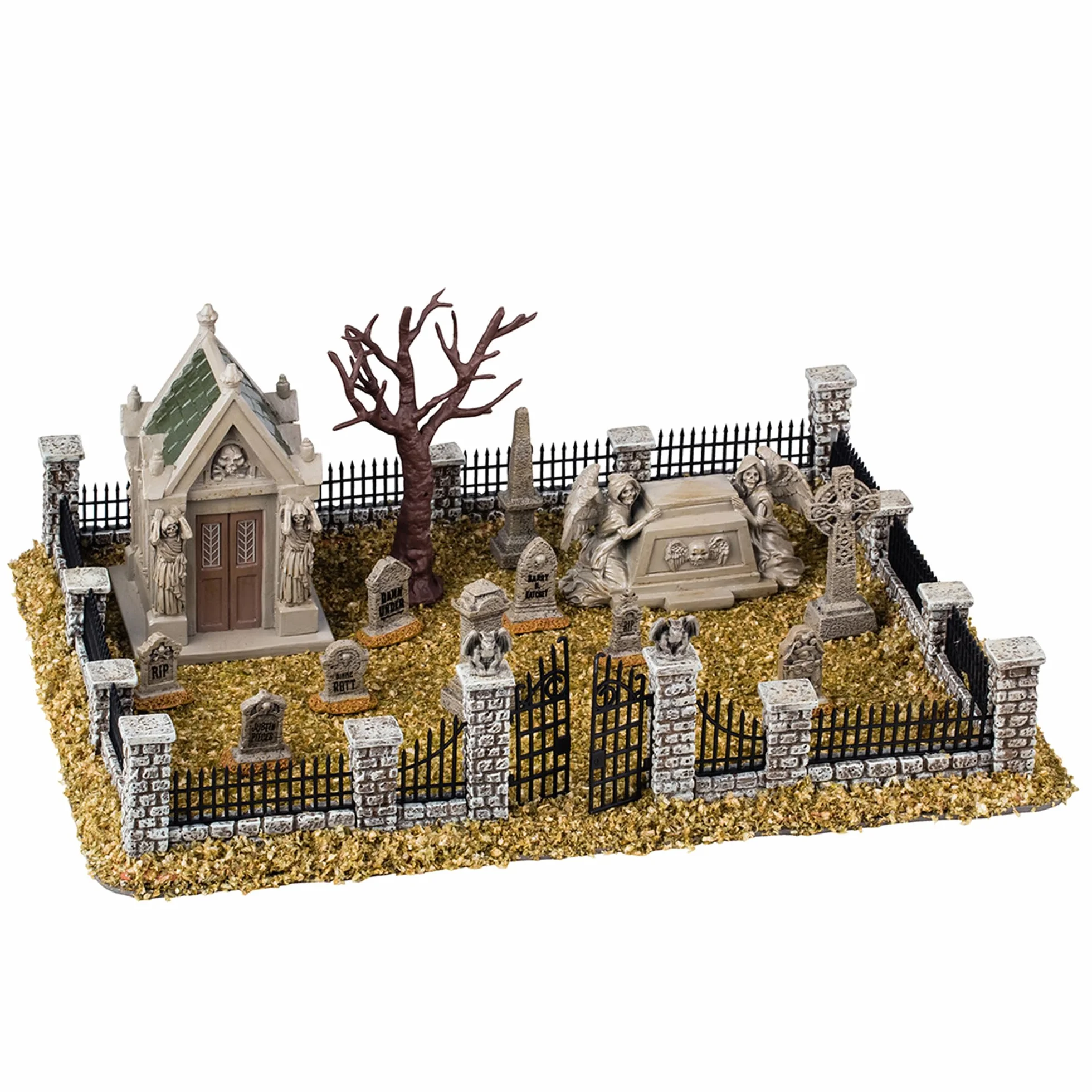 Lemax Spooky Town Haunted Souls Graveyard 2024