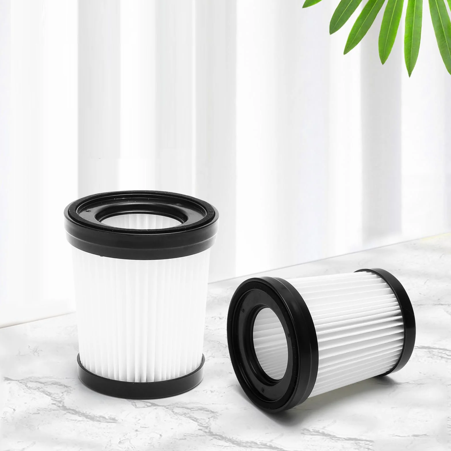 Zestaw 4 filtrów z 1 szczotką do czyszczenia odkurzacza Lubluelu 202, filtr zamienny Fabuletta FSV001 FSV101, filtr HEPA kompatybilny z Oraimo OSV-102, Girnoor G160 G165 Afoddon A300