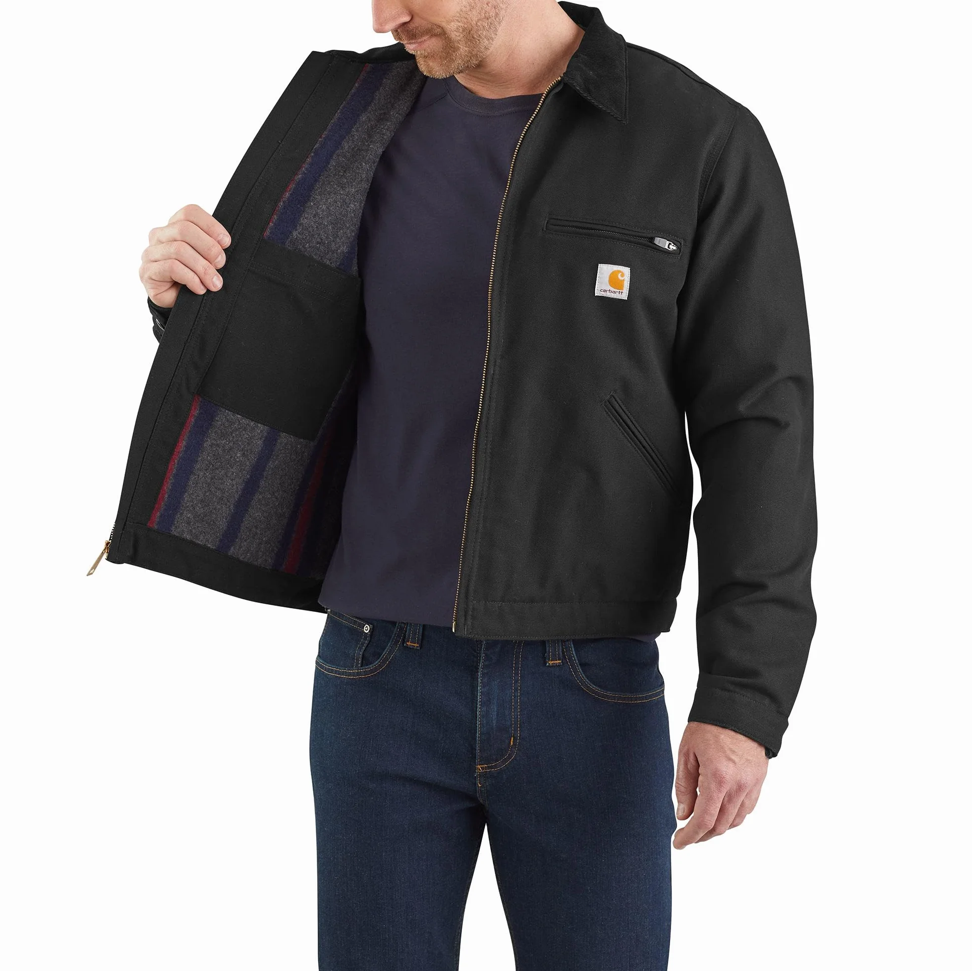 Carhartt Duck Detroit Jacket odzież robocza Mężczyźni