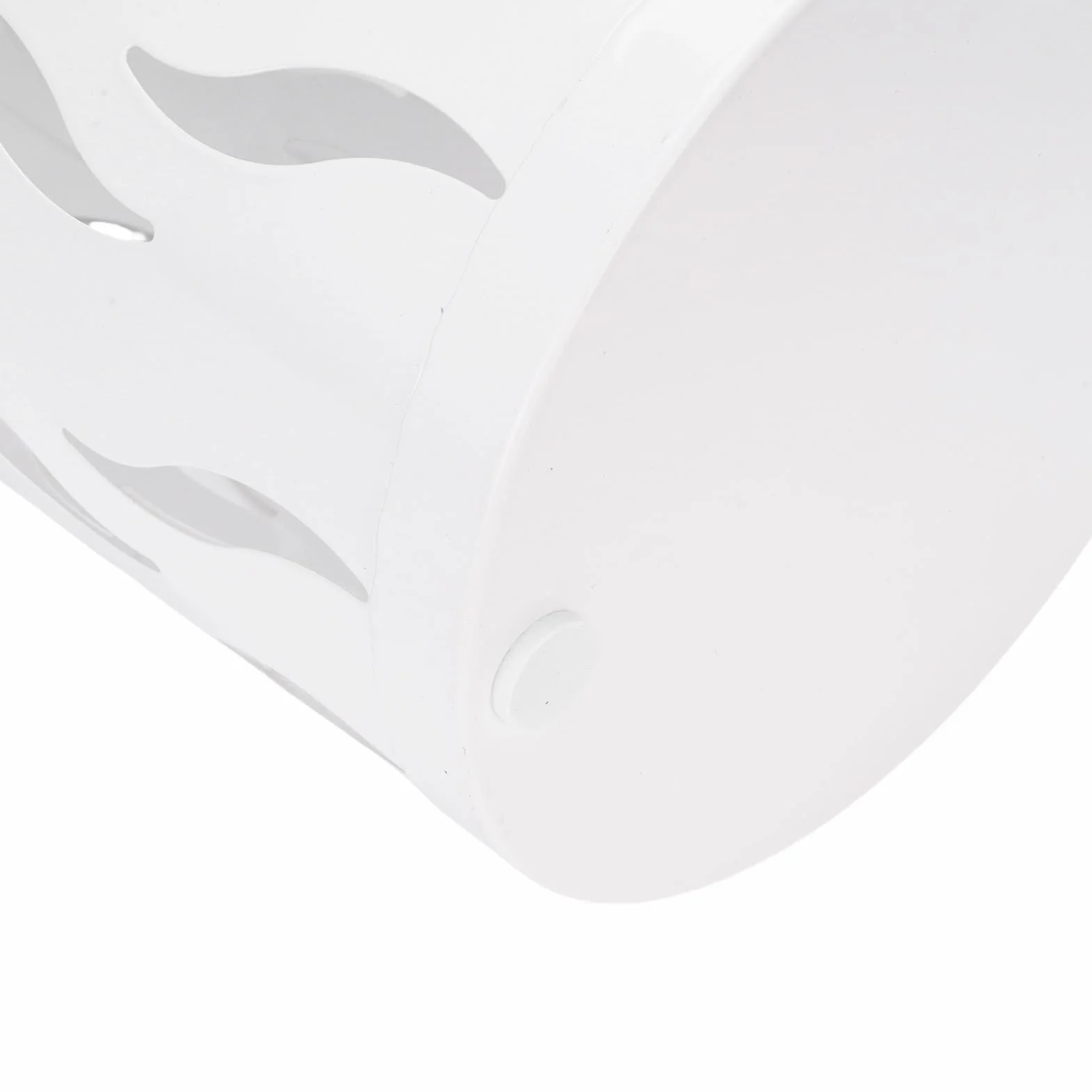 Stojak na Parasole Aluminiowy 17,7 x 5,9 x 5,9 Cala Biały