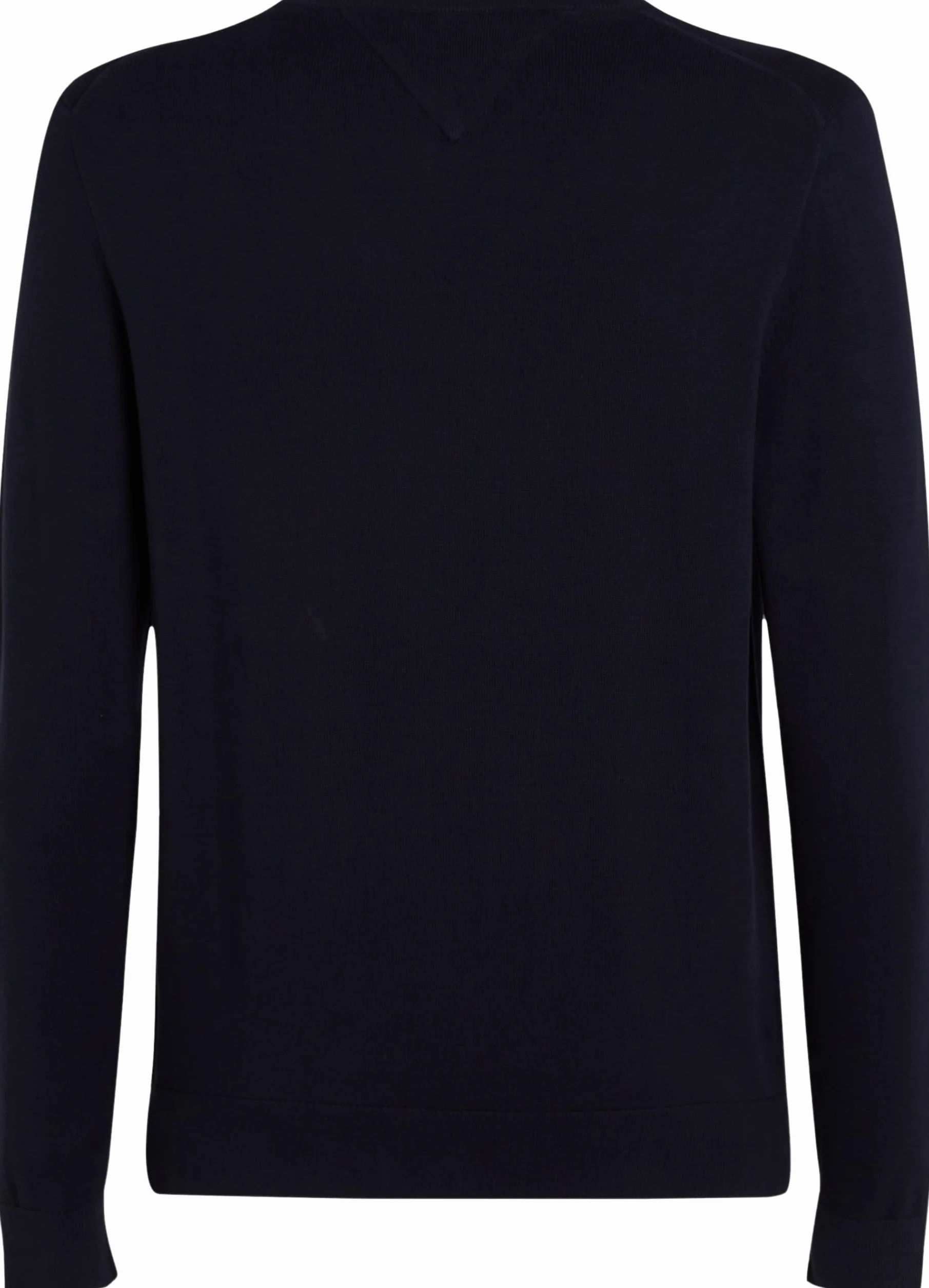 Tommy Hilfiger Męski sweter z bawełny Essential Crew Neck MW0MW14748, niebieski, M, Niebieski (pustynne niebo), M
