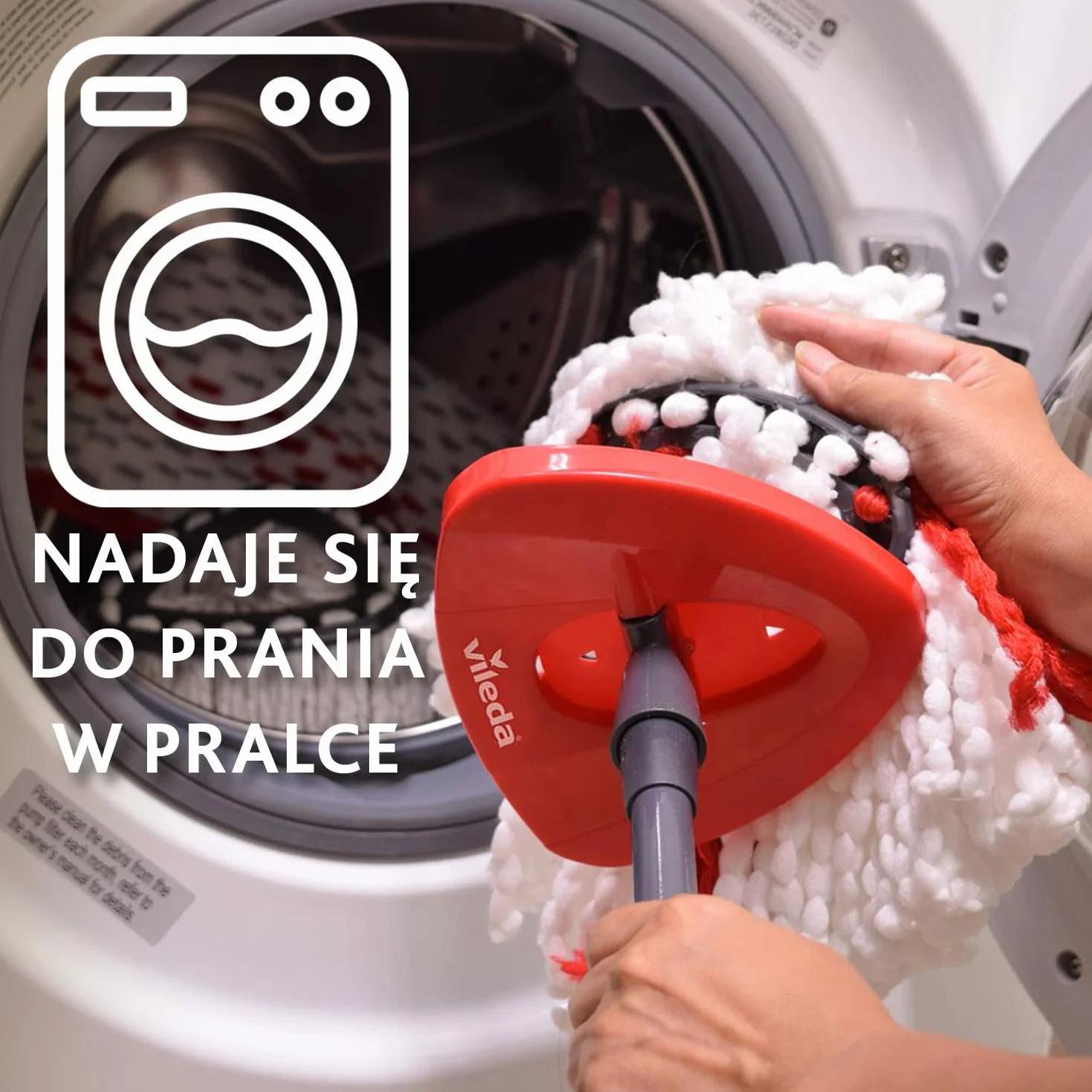 Vileda Wkład do mopa obrotowego Turbo 2w1 Mikrofibra