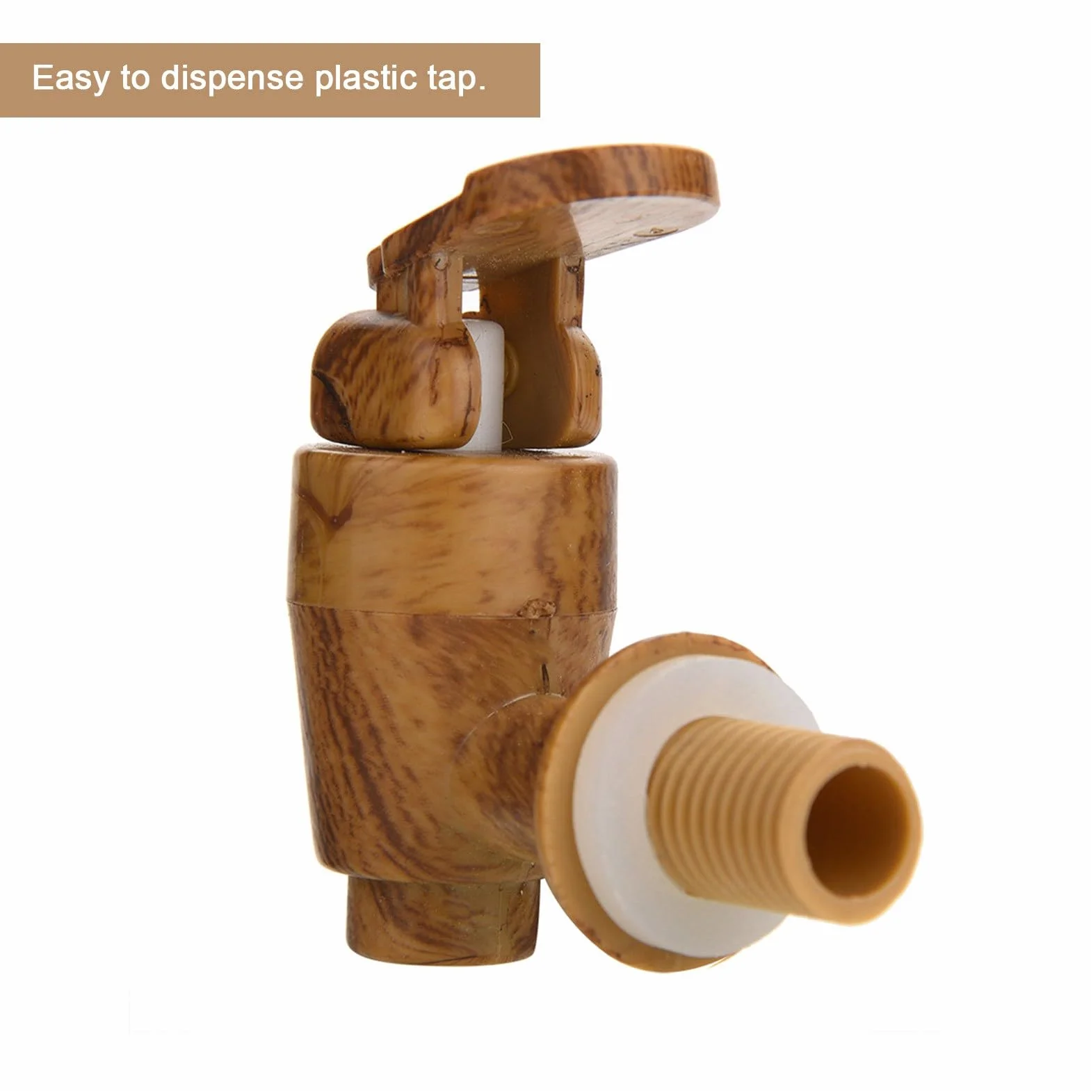 Greensen Dębowa beczka 1,5 l, drewniana beczka w stylu vintage, dozownik wina, spersonalizowana beczka na wino, do whisky, do domu, baru, na imprezę i bankiet, urodzinowy (1,5