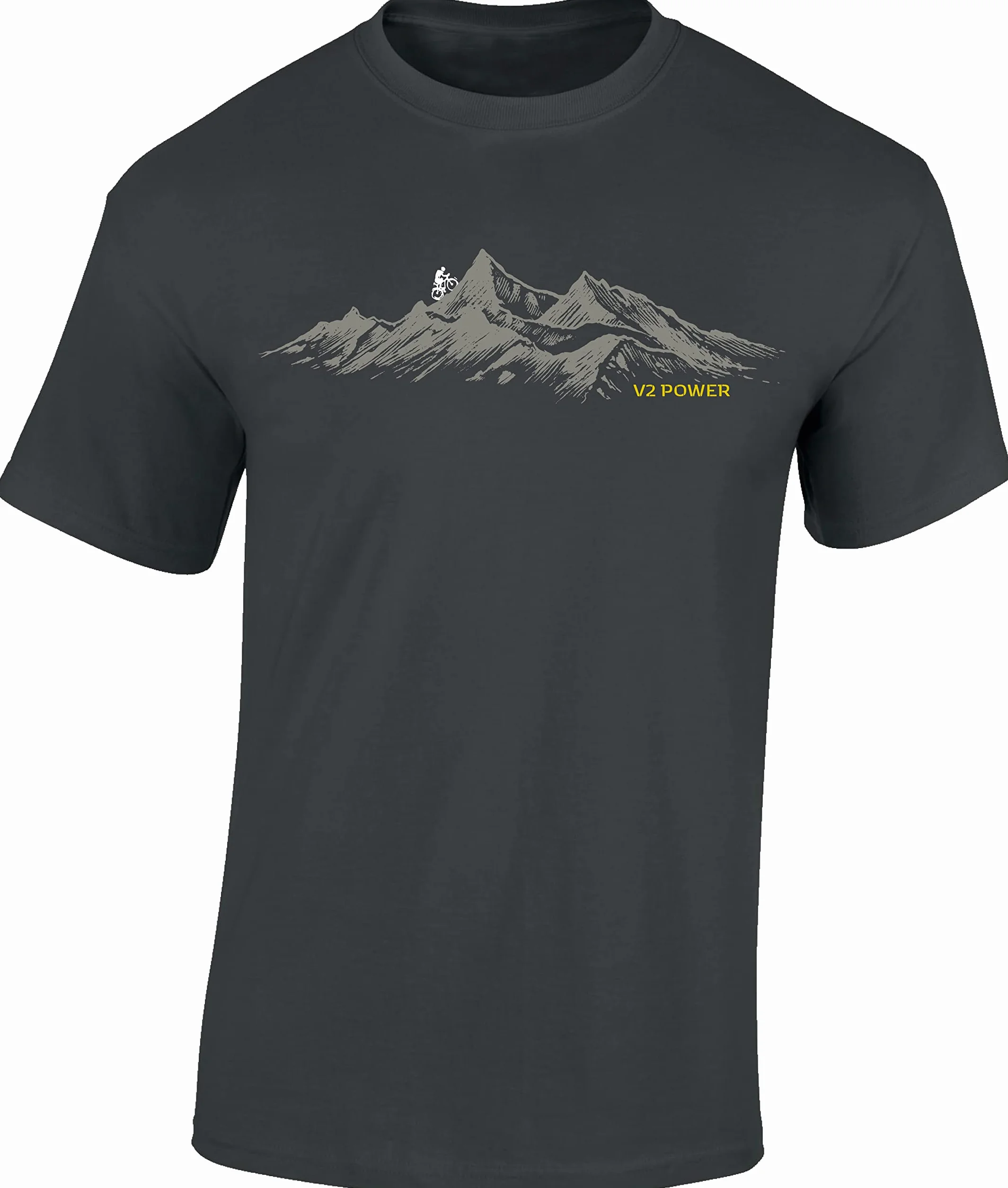 T-shirt: Downhill is My Thrill - prezenty na rower dla kobiet i mężczyzn, mężczyzn i kobiet, chłopców i dziewczynek - rowerzysta górski MTB BMX rower wyścigowy wycieczki outdoor sport sport freeride cross