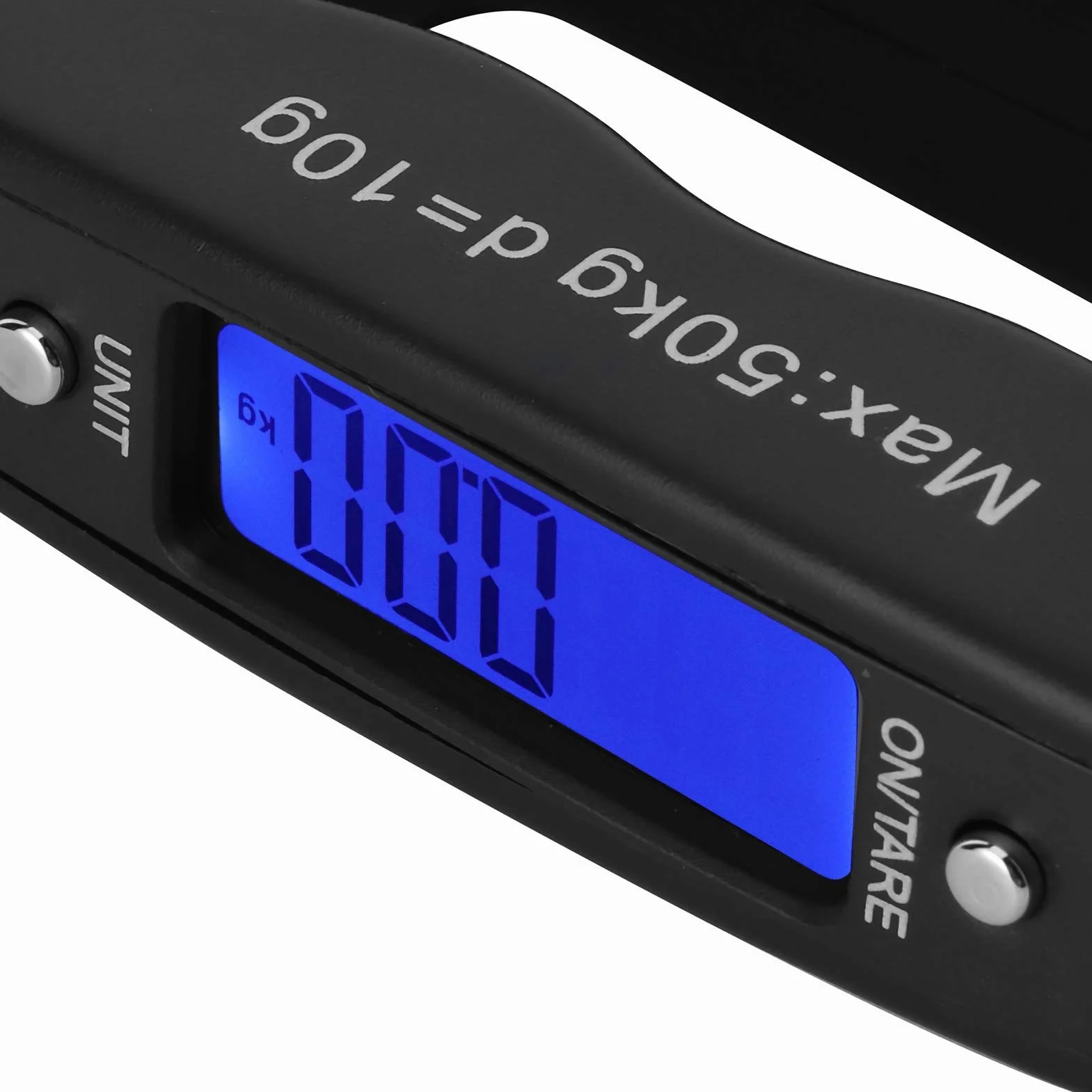 Cyfrowa waga wędkarska do bagażu, elektroniczna waga cyfrowa 50 kg, przenośny hak wiszący/podświetlany LCD/do kuchni, wędkarstwa, żywności, wysyłka, poczta