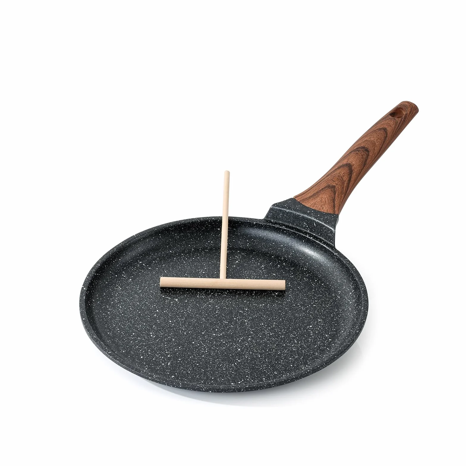 Kordisen Patelnia do naleśników nieprzywierających 25 cm z powłoką granitową