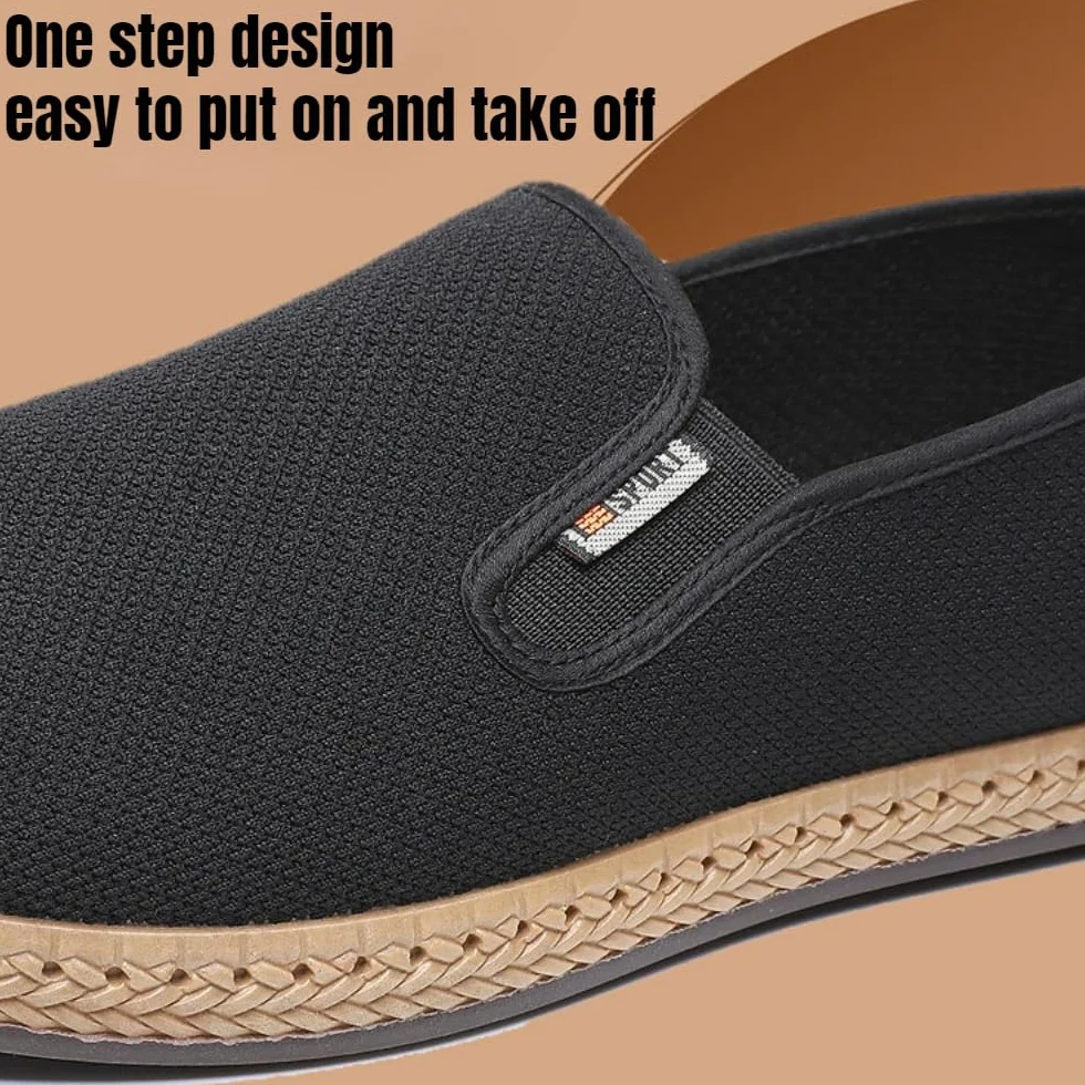 Espadryle męskie klapki z siateczki dla mężczyzn, oddychające mokasyny, letnie buty