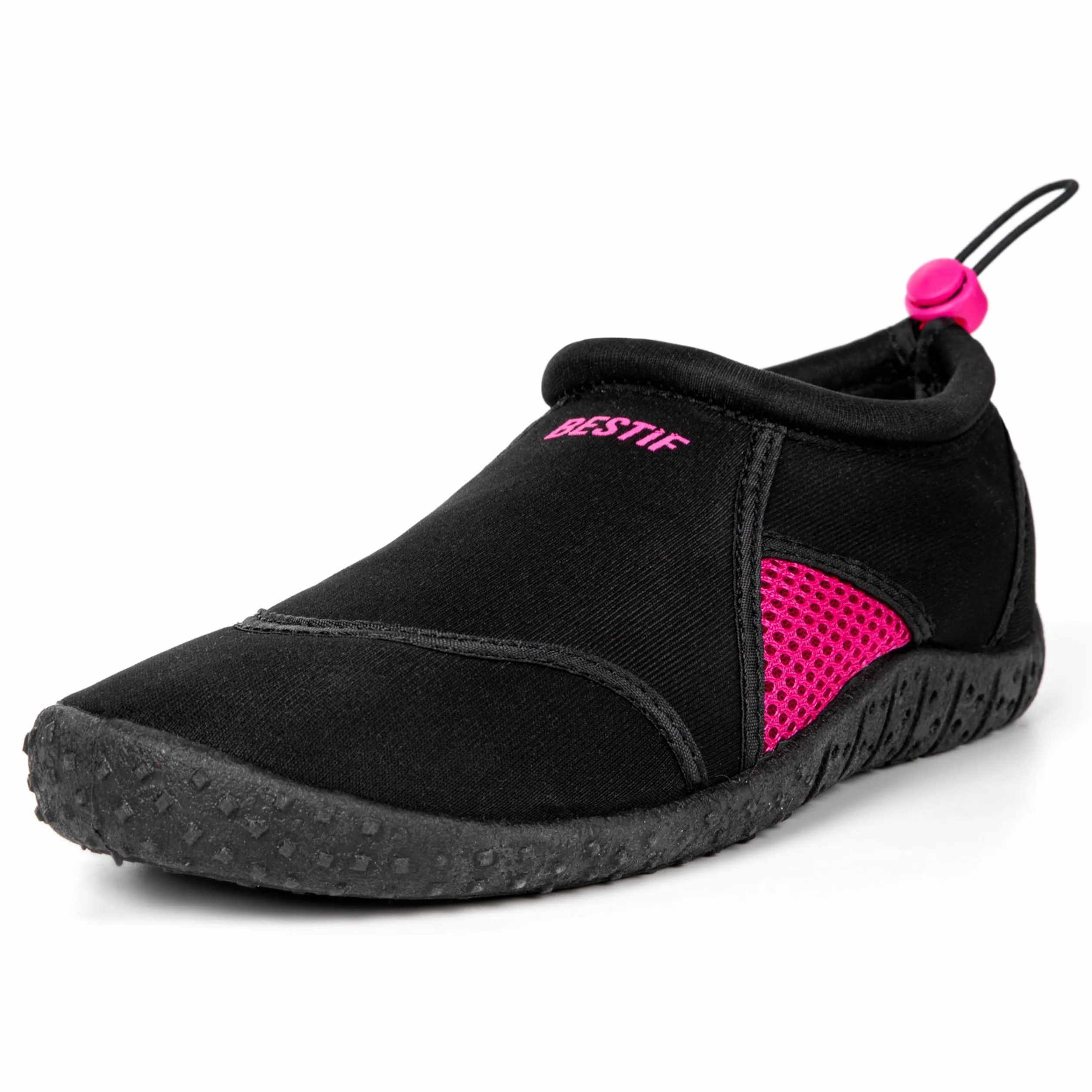 Buty kąpielowe męskie i damskie | buty do pływania neoprenowe buty do wody ze sznurkiem | lekkie i wygodne | czarne, niebieskie, rozmiar 36-45