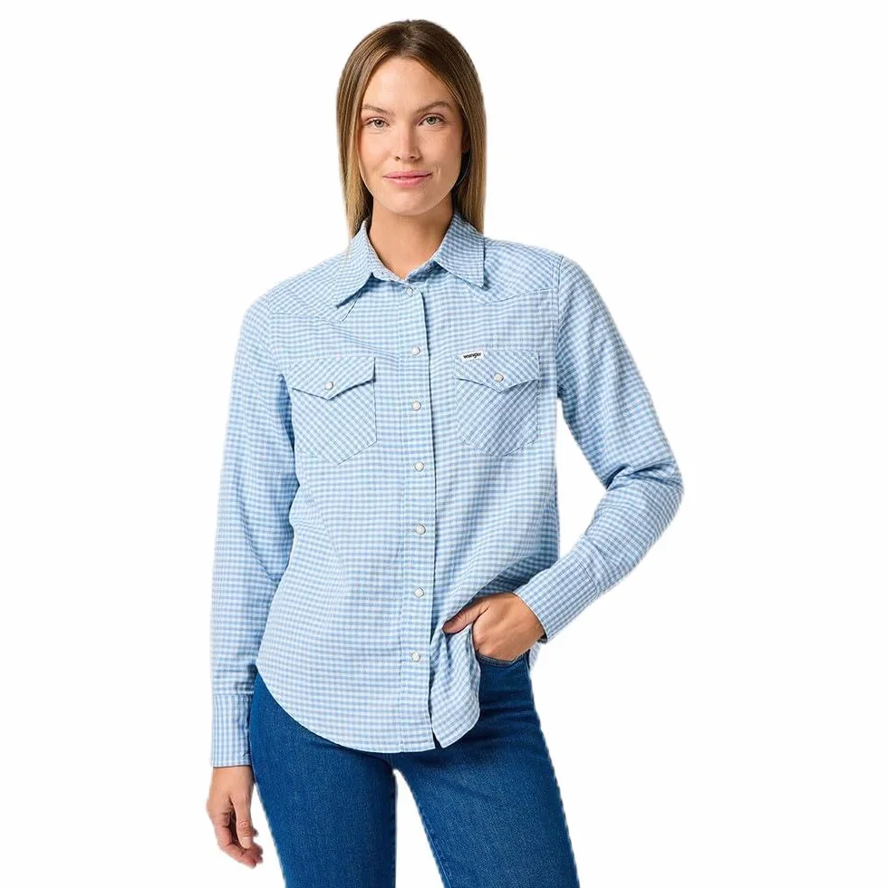Wrangler Koszulka Kobiety Koszulka Westernowa