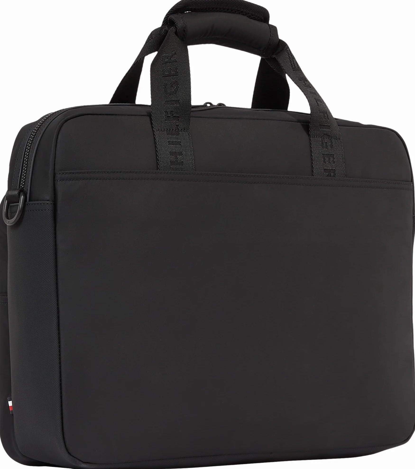 Tommy Hilfiger Męska torba na komputer Th Repreve Am0am13186, jeden rozmiar, czarny (czarny), rozmiar uniwersalny