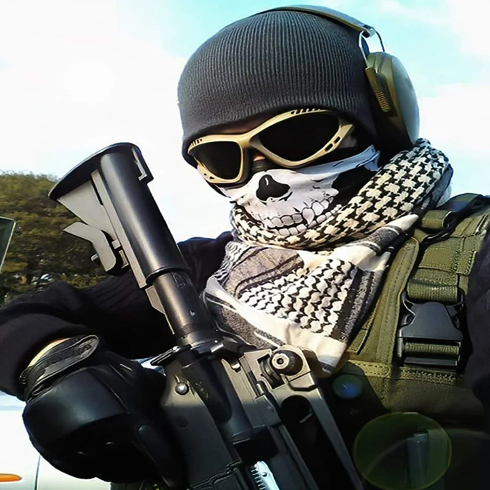 flintronic Wielofunkcyjna chusta na twarz, elastyczna, ochrona ust, męska/damska, chusta na szyję, nakrycie głowy, ochrona przed słońcem, kominiarka, szal do jogi, biegania, wędrówek, W20/L31
