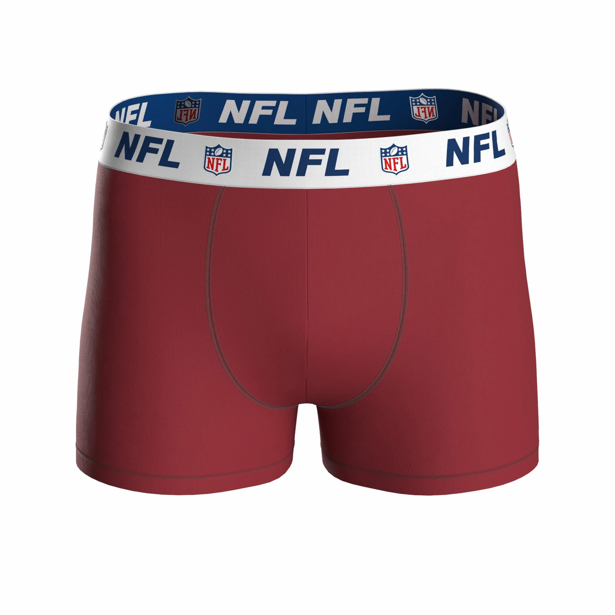 NFL SHIELD 3pk Boxers - NNY/RED/BLK - M