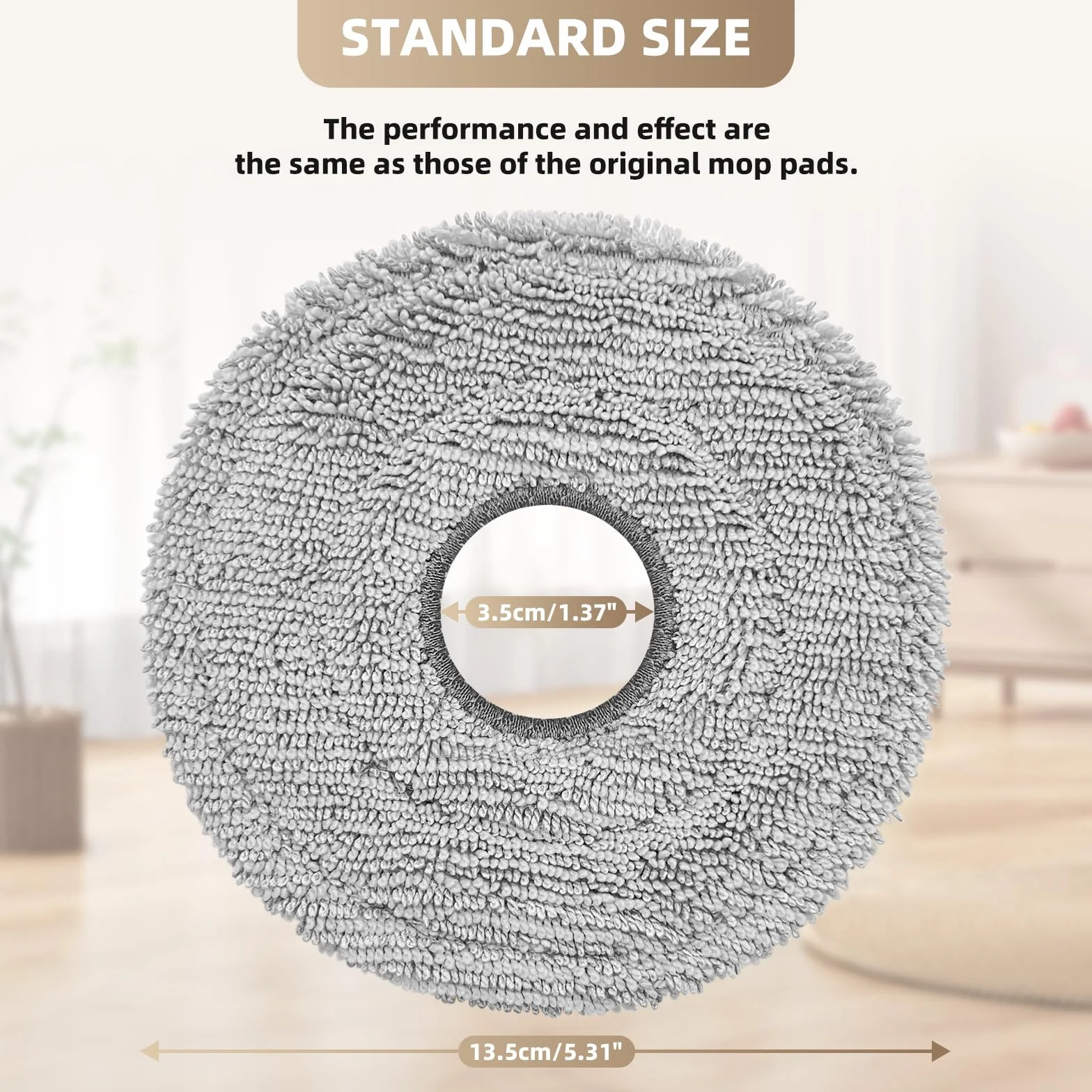 Podkładki czyszczące do mopa kompatybilne Dreame X40/L20 Ultra Complete, L40/X30/L10/L10s Pro Ultra, Xiaomi X20 Pro/Max