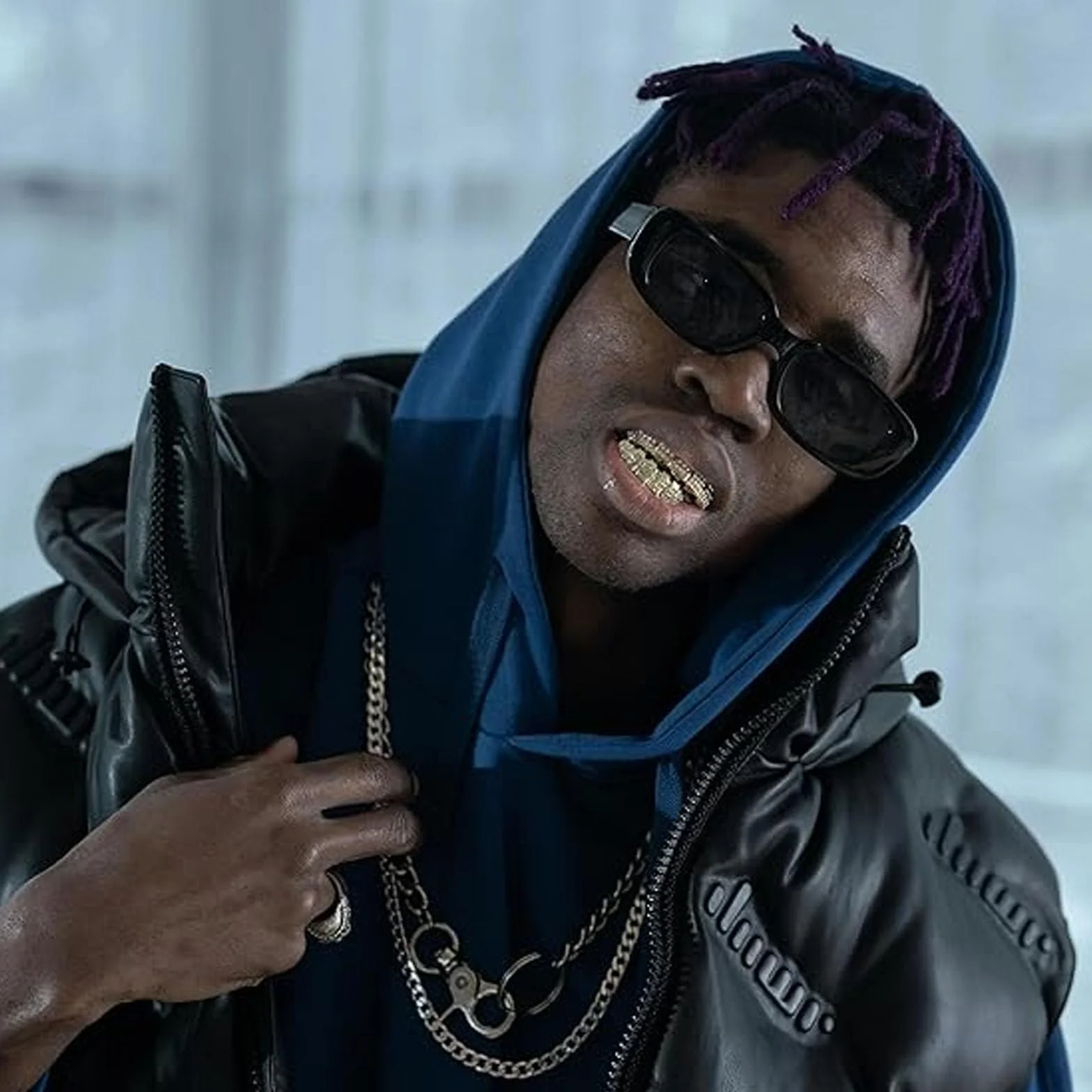 Zestaw 2 szt. Hip Hop zęby złote zęby Hip Hop Teeth Grills Gold