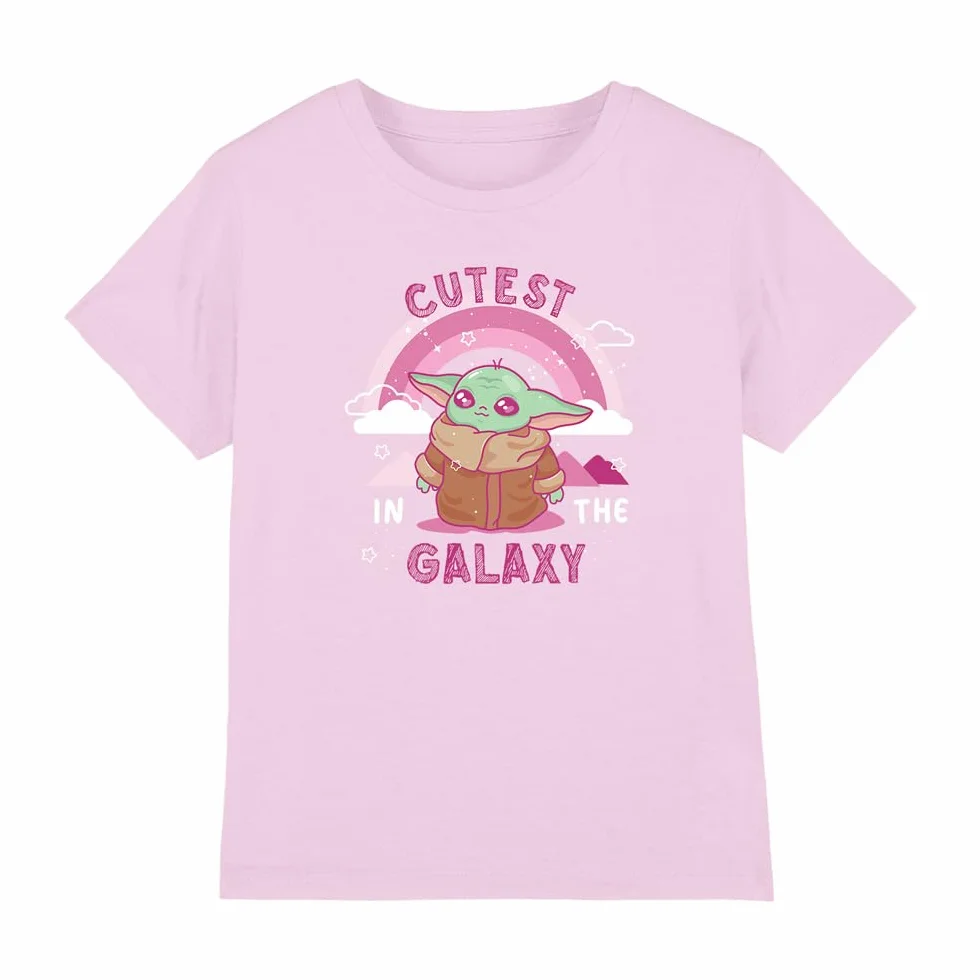 Star Wars Koszulka Dziewczynki Star Wars Grogu Cutest In The Galaxy Girls T Shirt