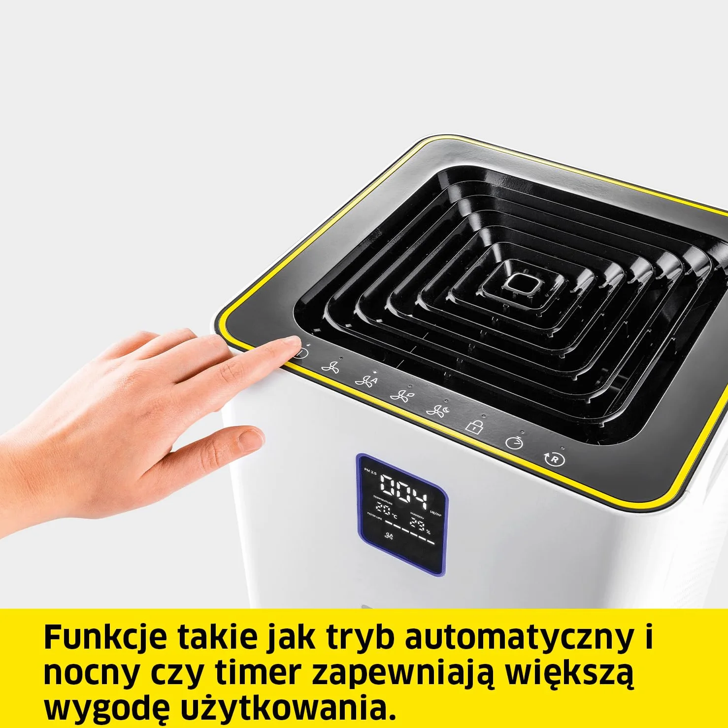 Kärcher Oczyszczacz Powietrza AF 50 Signature Line 520 m³/h 100 m² 99,95% 0,3 μm