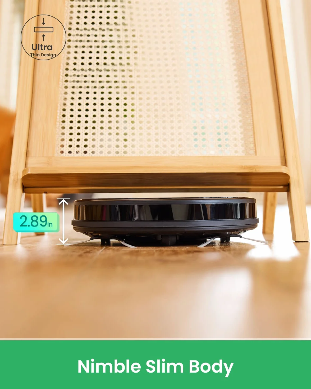 Vactidy Nimble T6 robot odkurzający moc ssania, inteligentne sterowanie aplikacją i Alexa, do sierści i kurzu